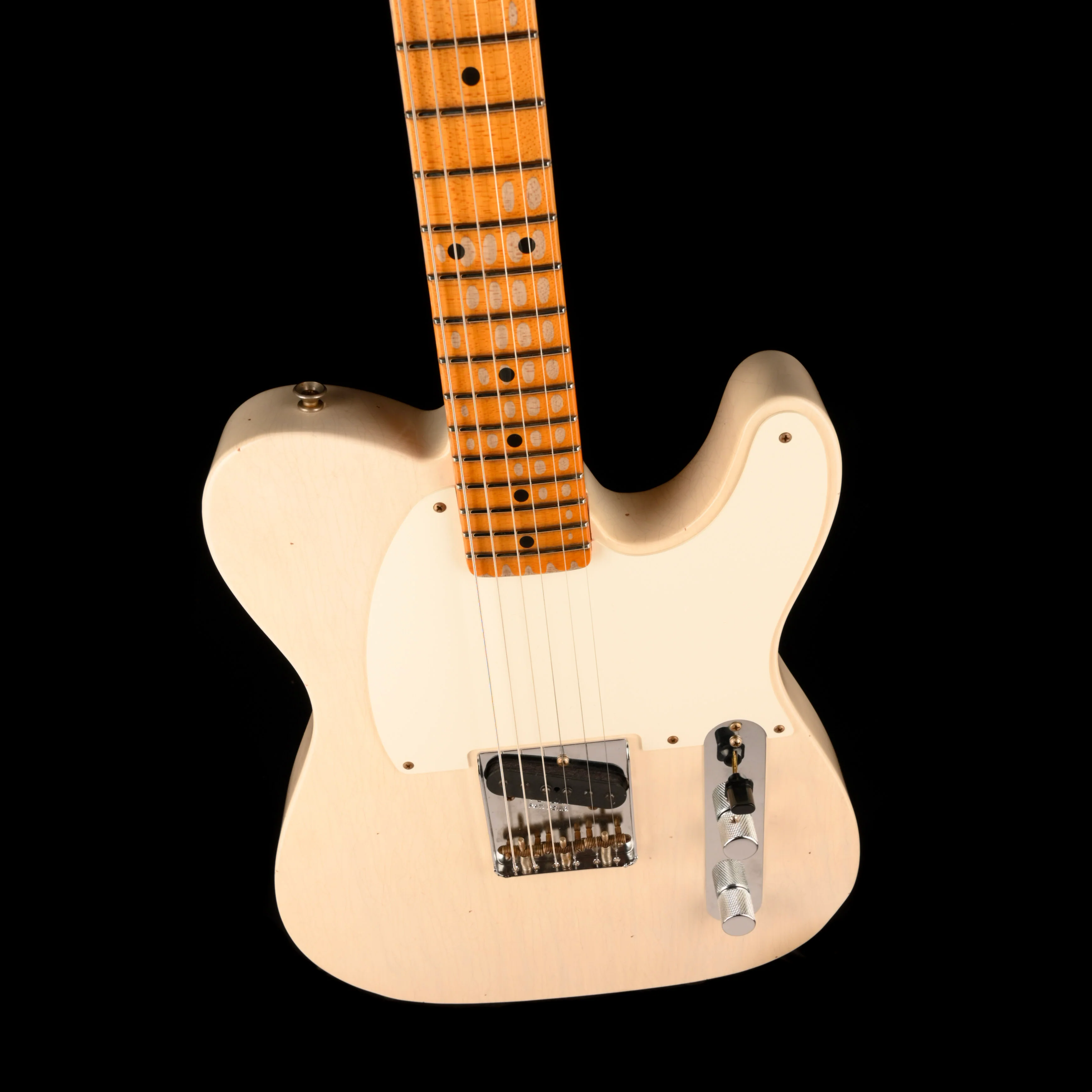 Fender Custom Shop 1958 Esquire Journeyman Relic Ash Aged White Blonde - Image 3