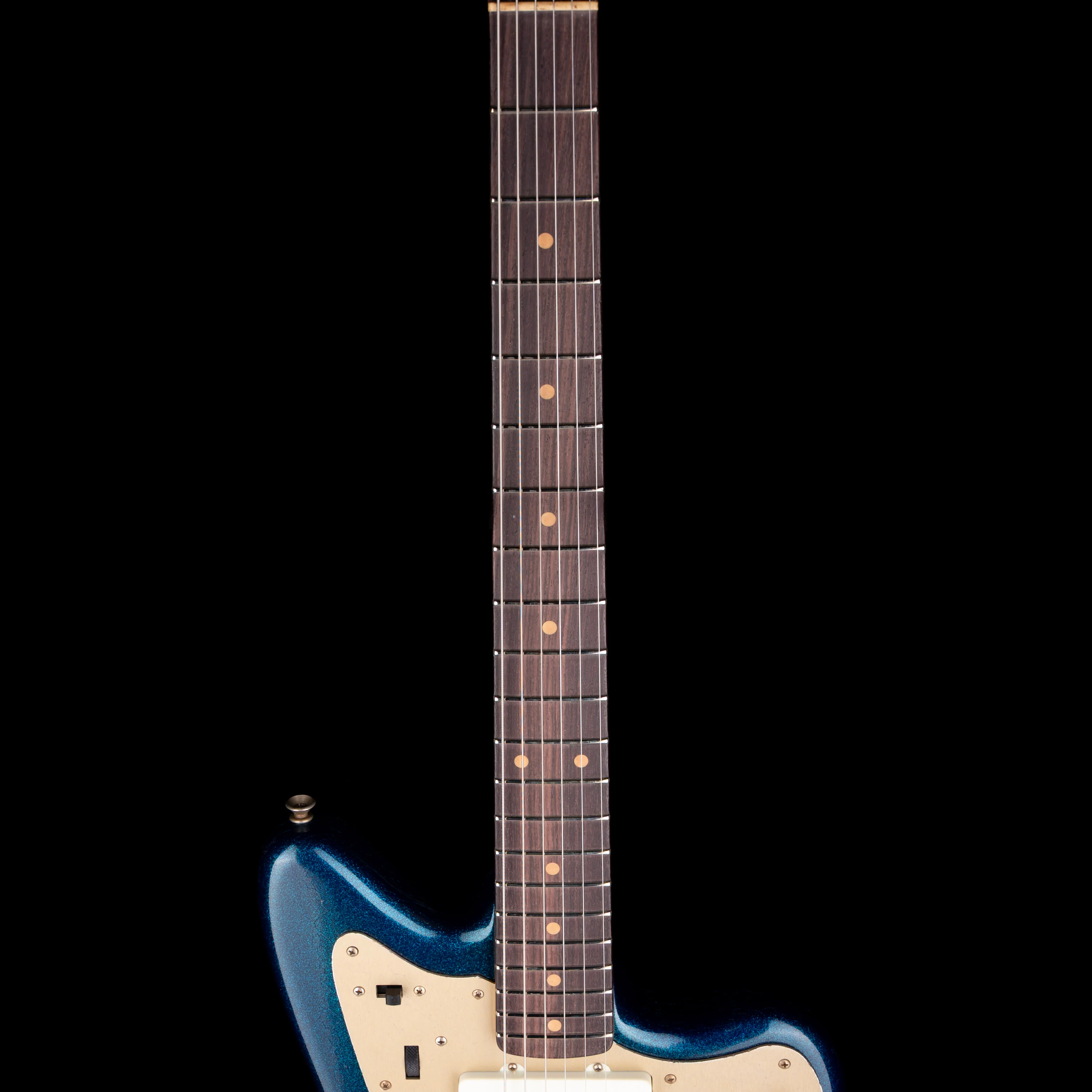 Fender Custom Shop 1958 Jazzmaster Journeyman Relic Surf Green Sparkle Burst With Case - Image 7
