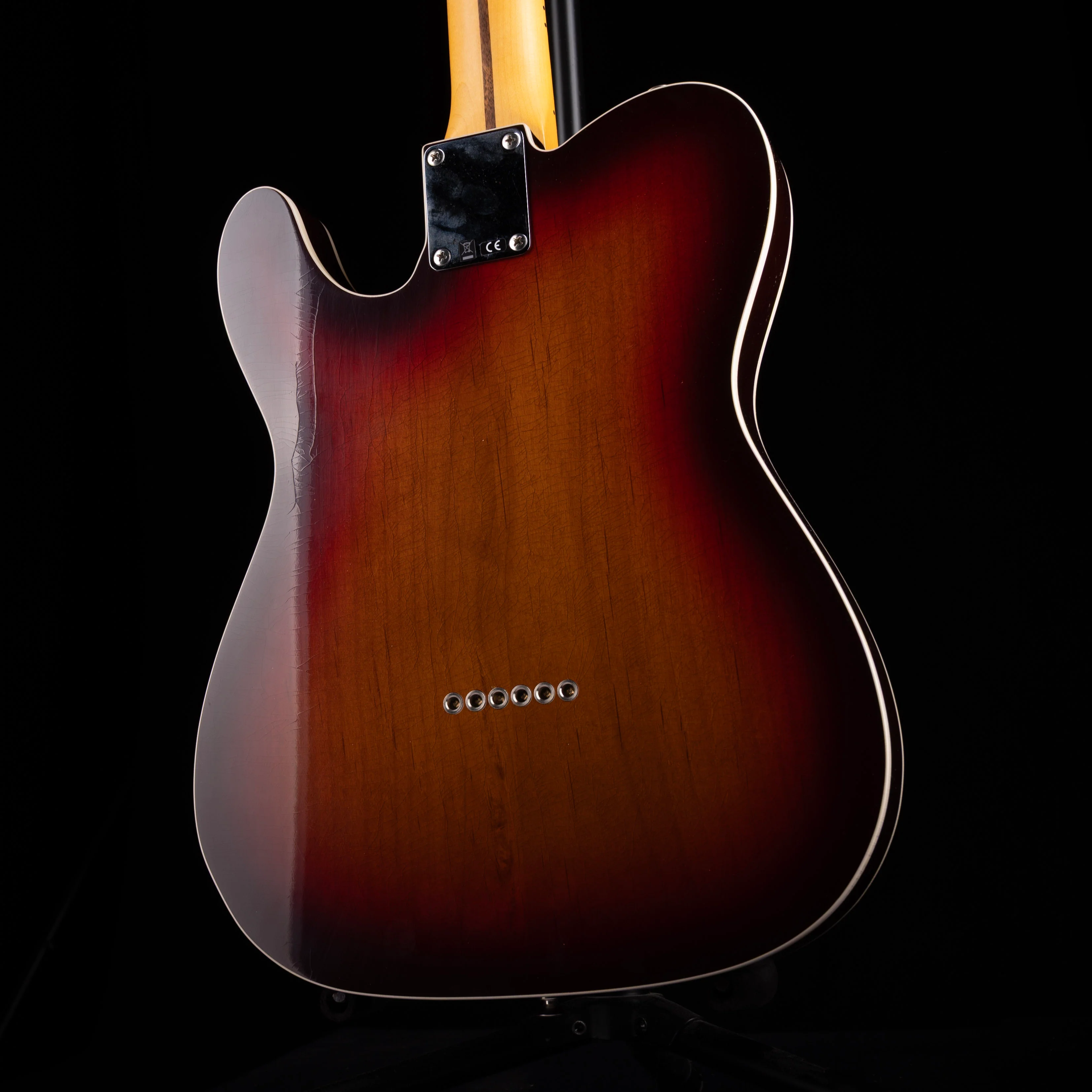 Fender Custom Shop 1958 Telecaster Custom Flametop Closet Classic Chocolate 3-Tone Sunburst With Case - Image 10