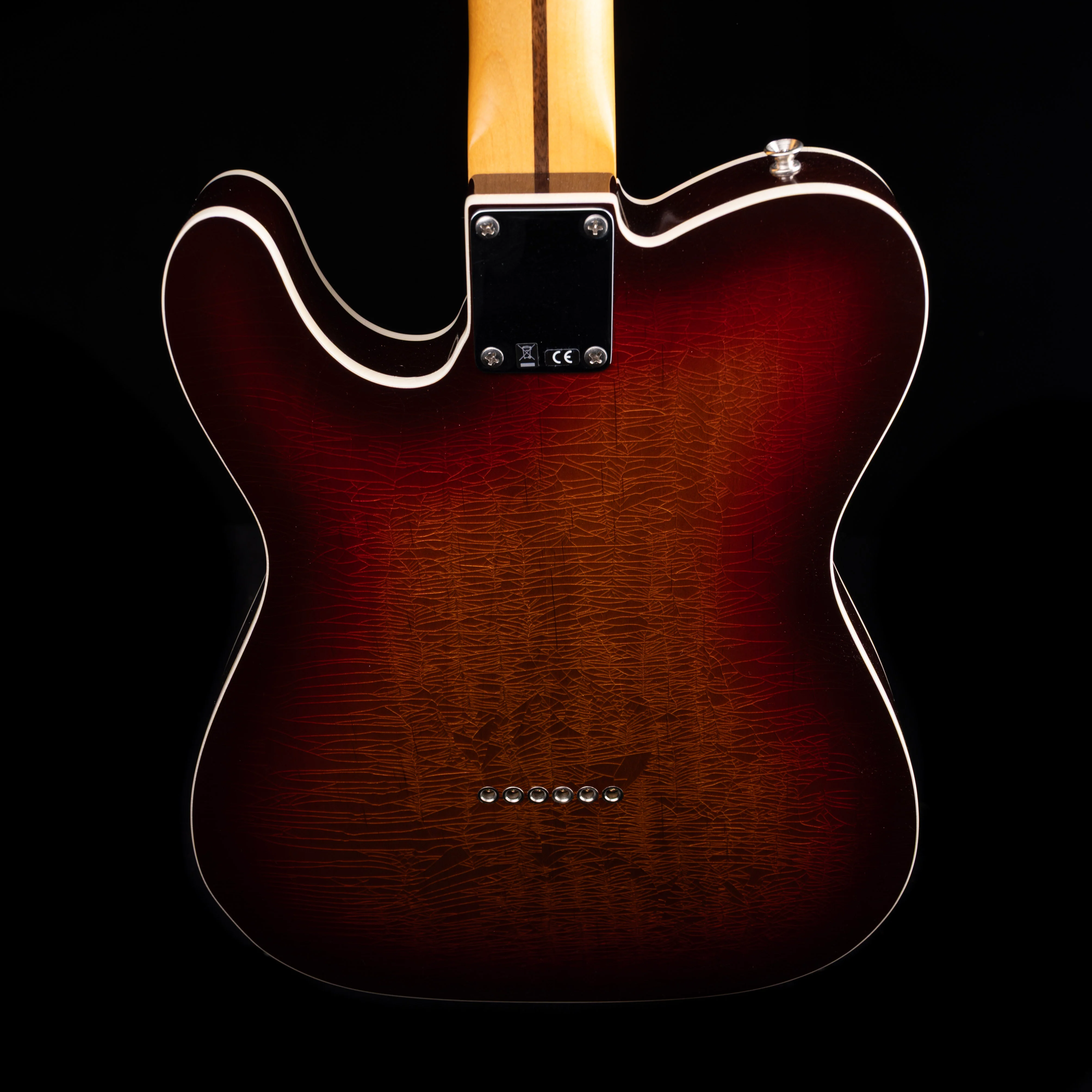 Fender Custom Shop 1958 Telecaster Custom Flametop Closet Classic Chocolate 3-Tone Sunburst With Case - Image 11