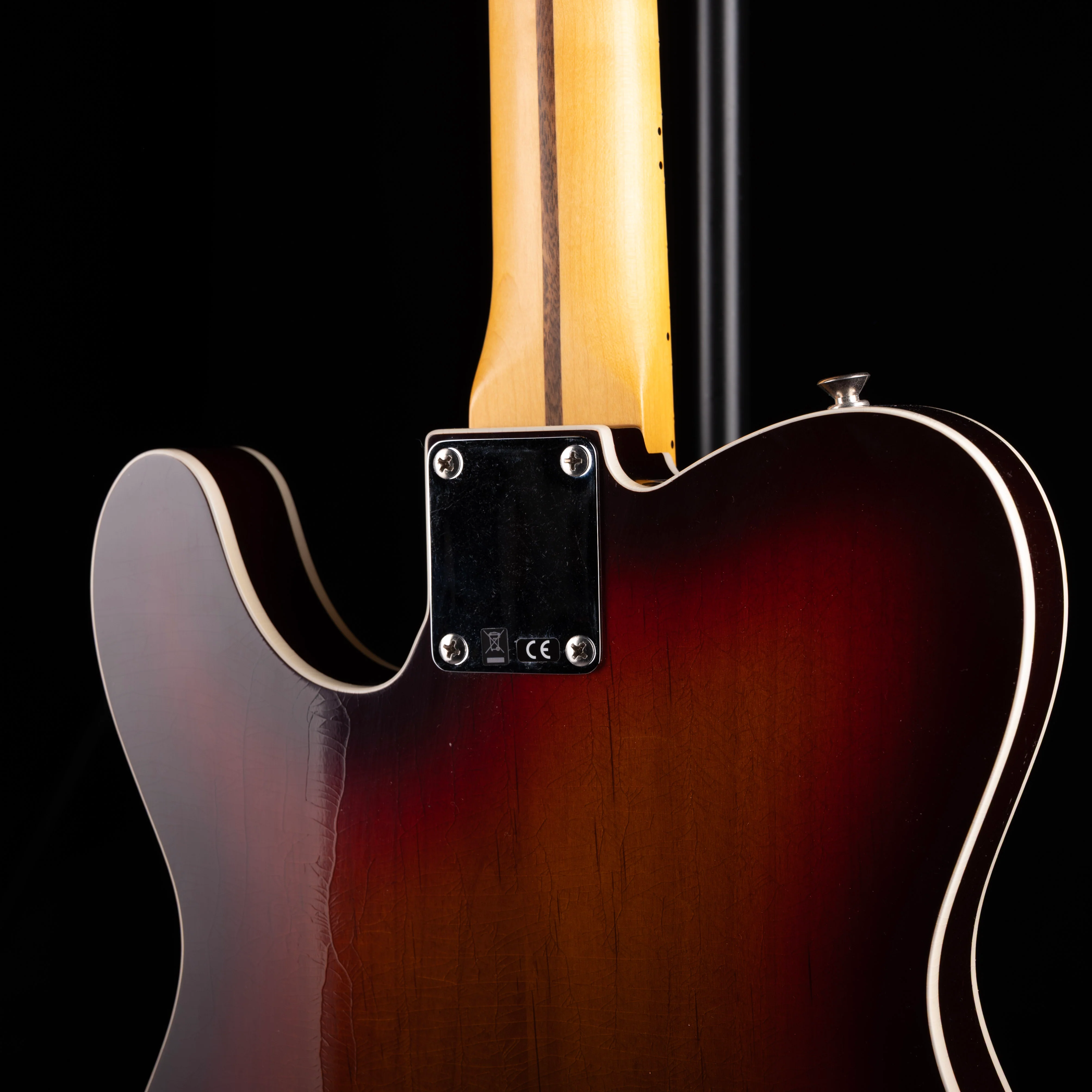 Fender Custom Shop 1958 Telecaster Custom Flametop Closet Classic Chocolate 3-Tone Sunburst With Case - Image 12