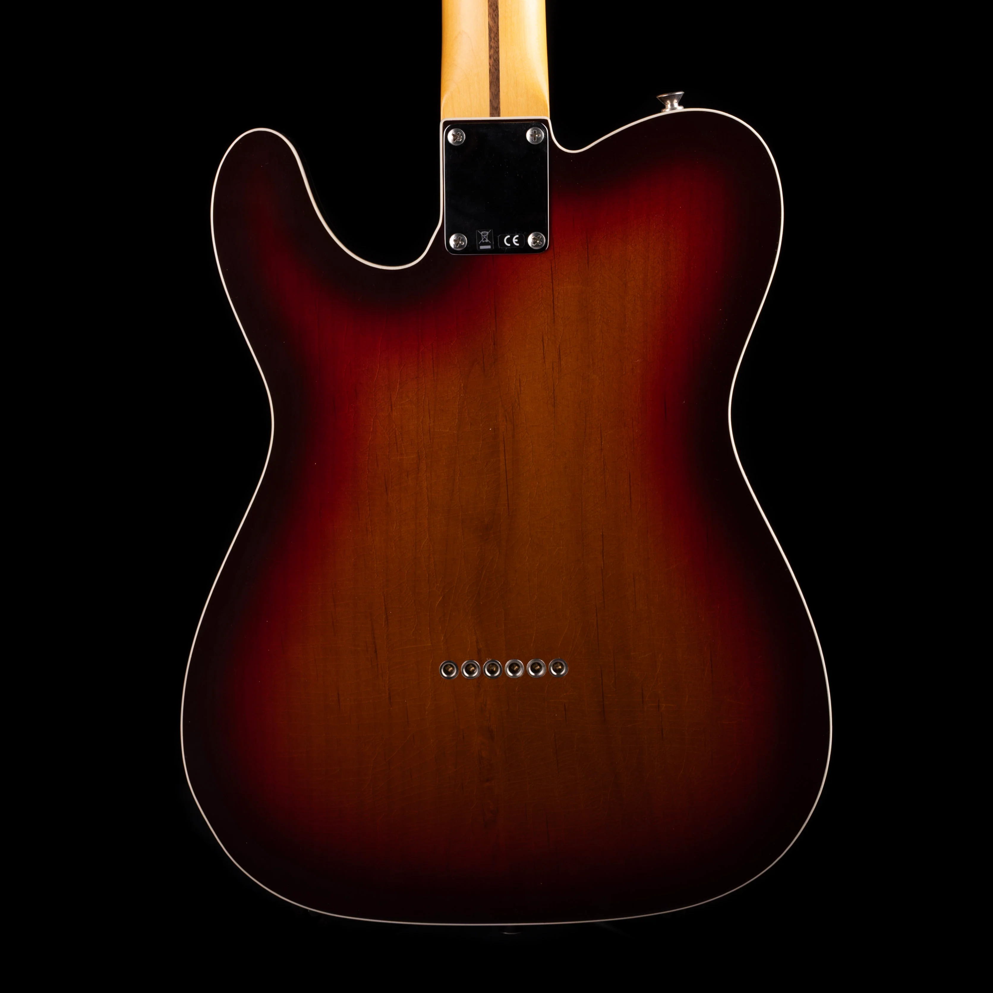 Fender Custom Shop 1958 Telecaster Custom Flametop Closet Classic Chocolate 3-Tone Sunburst With Case - Image 8