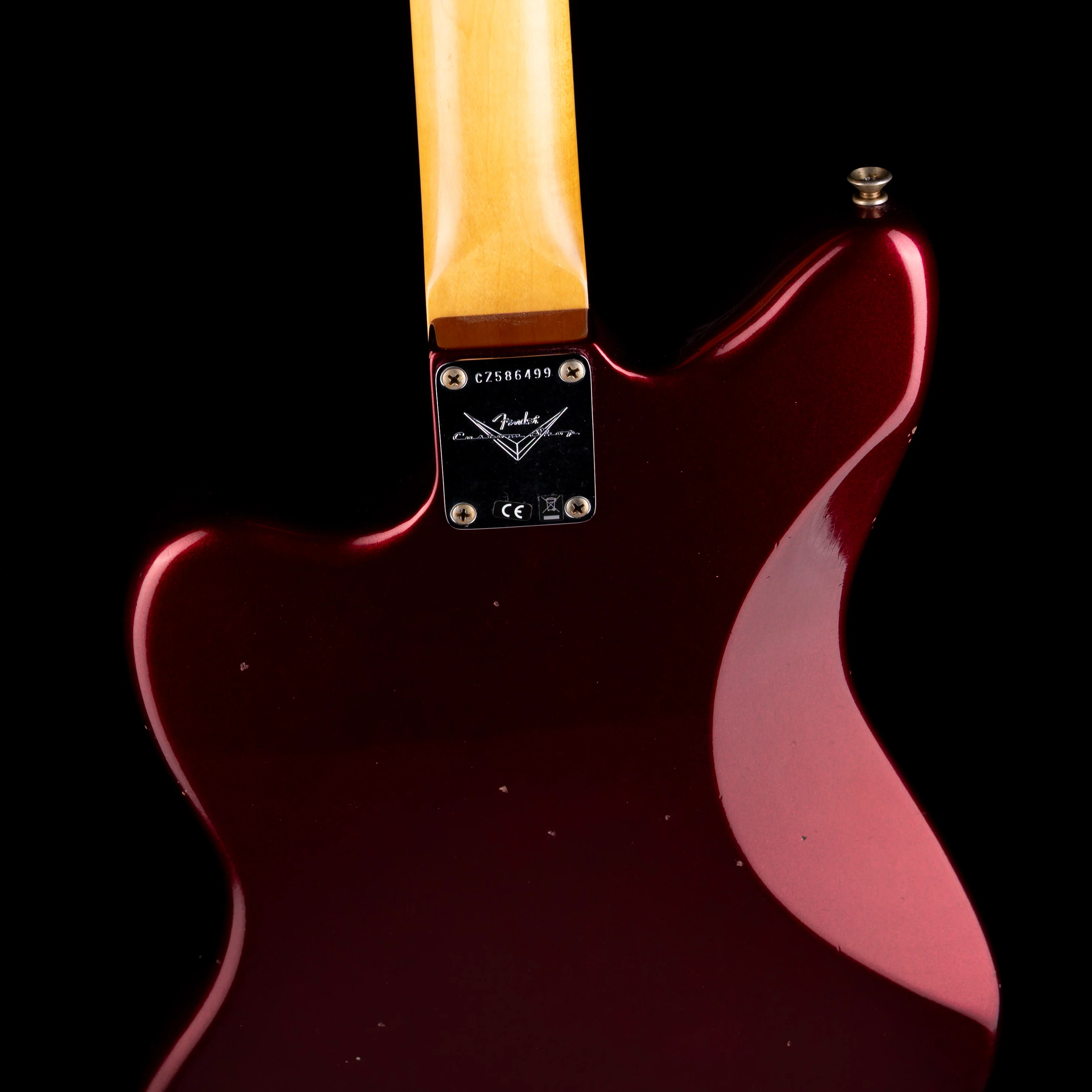 Fender Custom Shop 1959 Jazzmaster Journeyman Relic Oxblood - Image 11