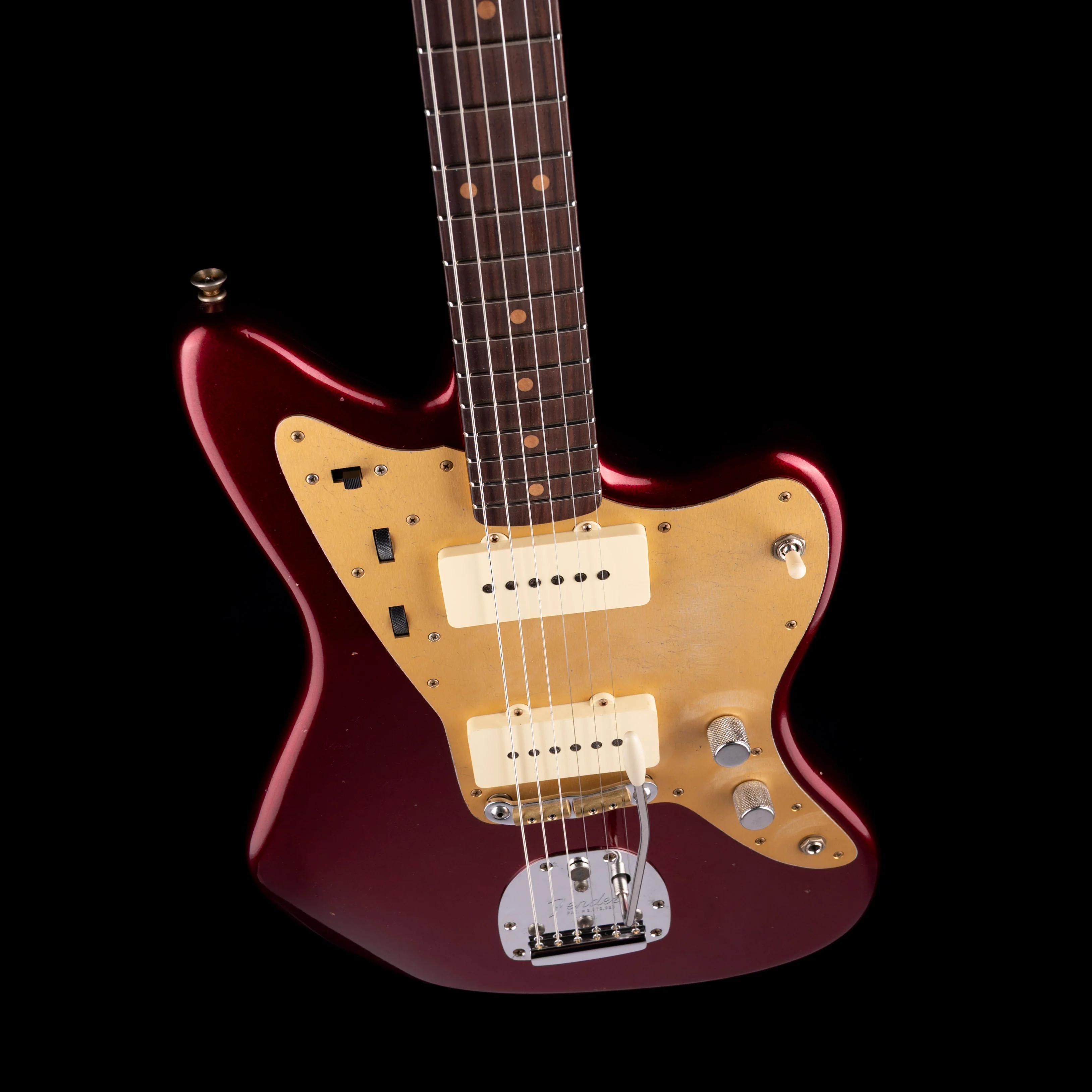 Fender Custom Shop 1959 Jazzmaster Journeyman Relic Oxblood - Image 3