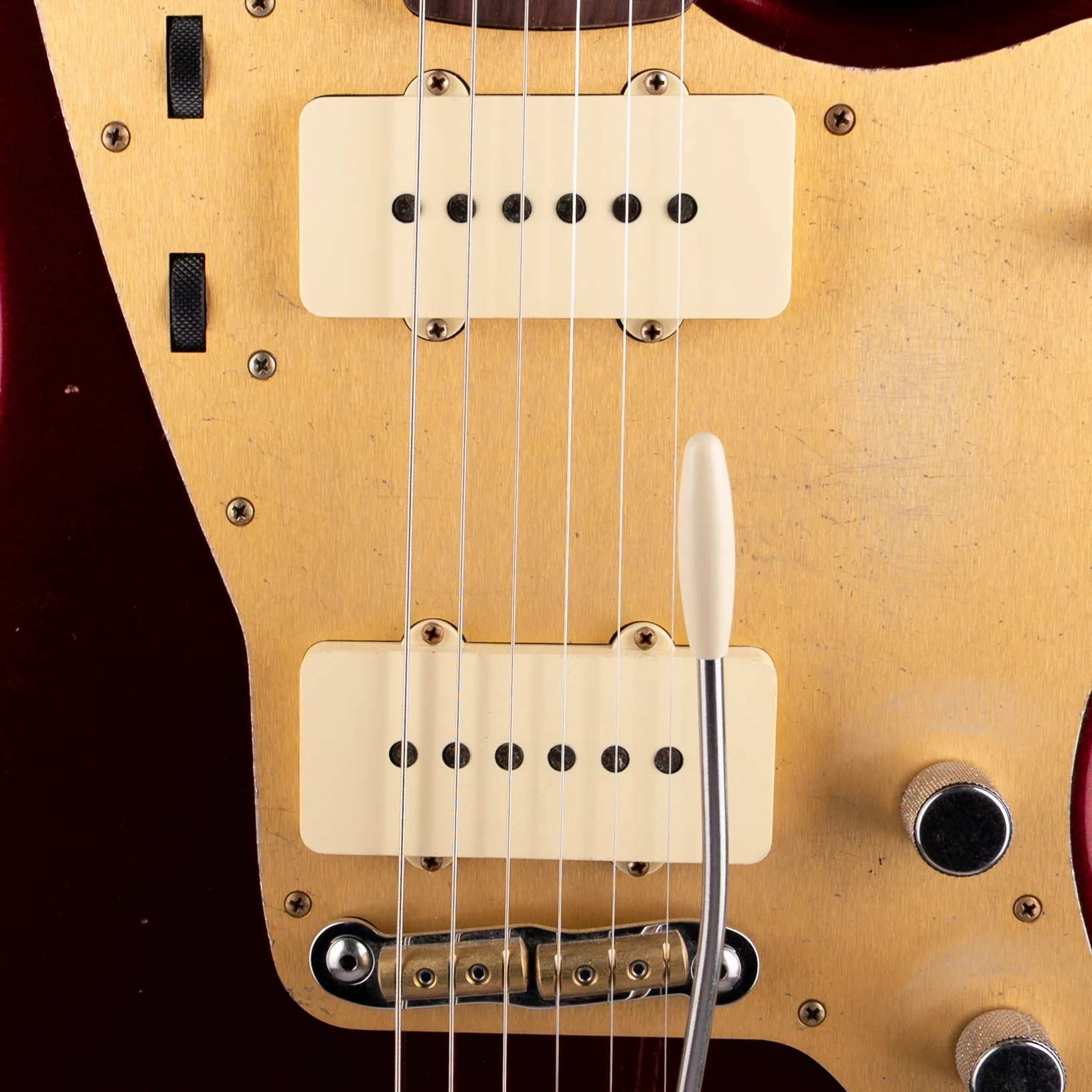 Fender Custom Shop 1959 Jazzmaster Journeyman Relic Oxblood - Image 4