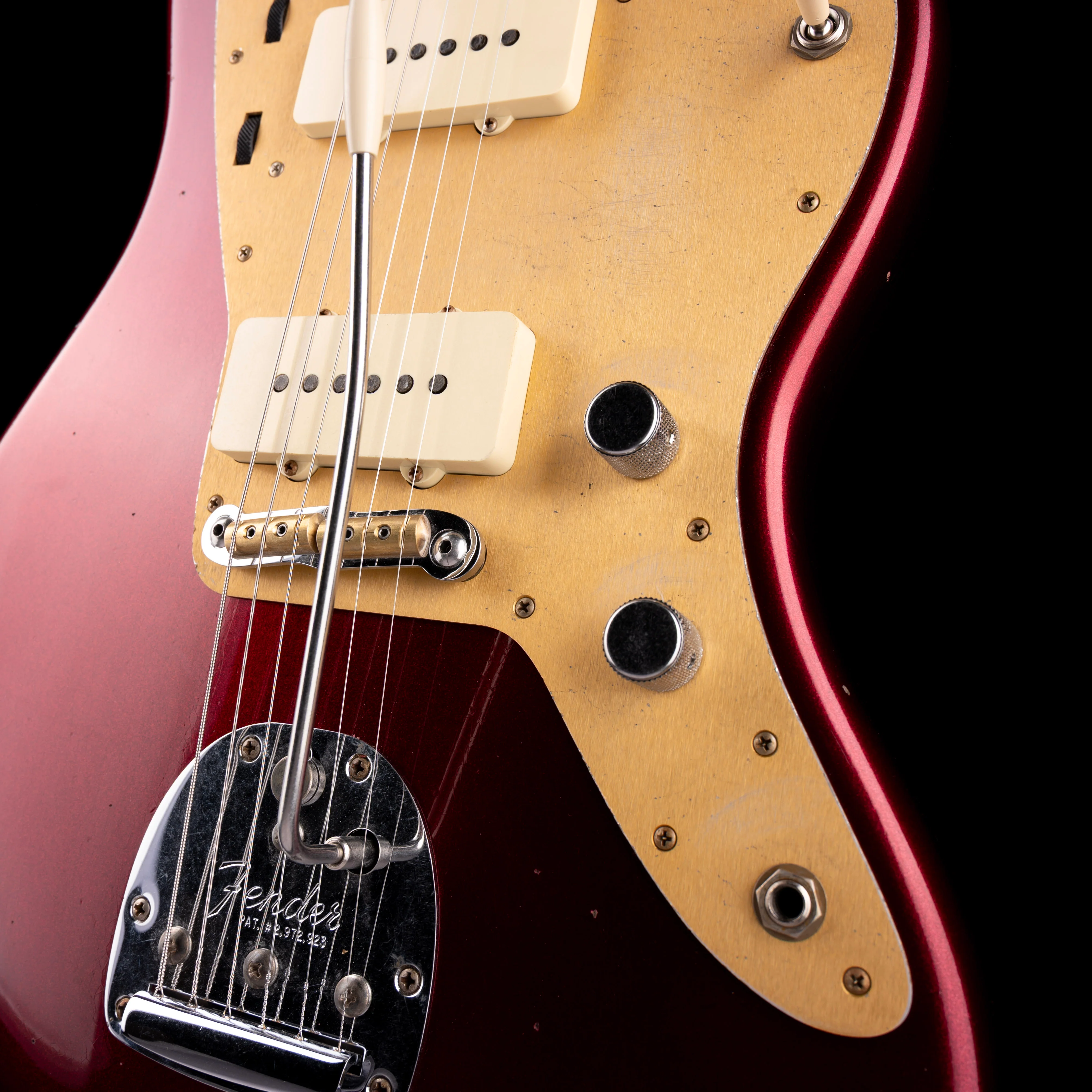 Fender Custom Shop 1959 Jazzmaster Journeyman Relic Oxblood - Image 5