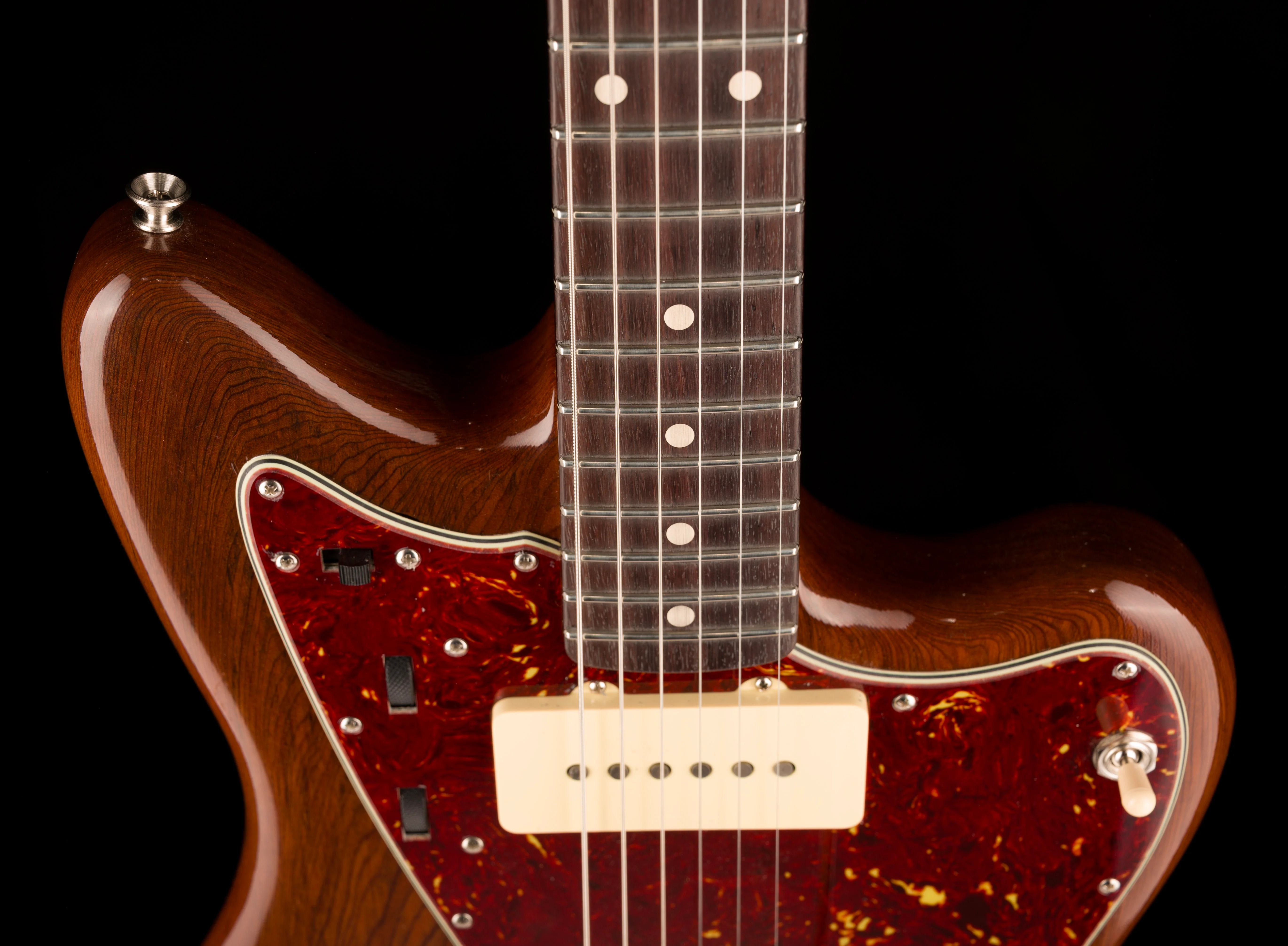 Fender Custom Shop Masterbuilt Dennis Galuszka 1959 Jazzmaster NOS Santa Cruz Redwood - Image 3