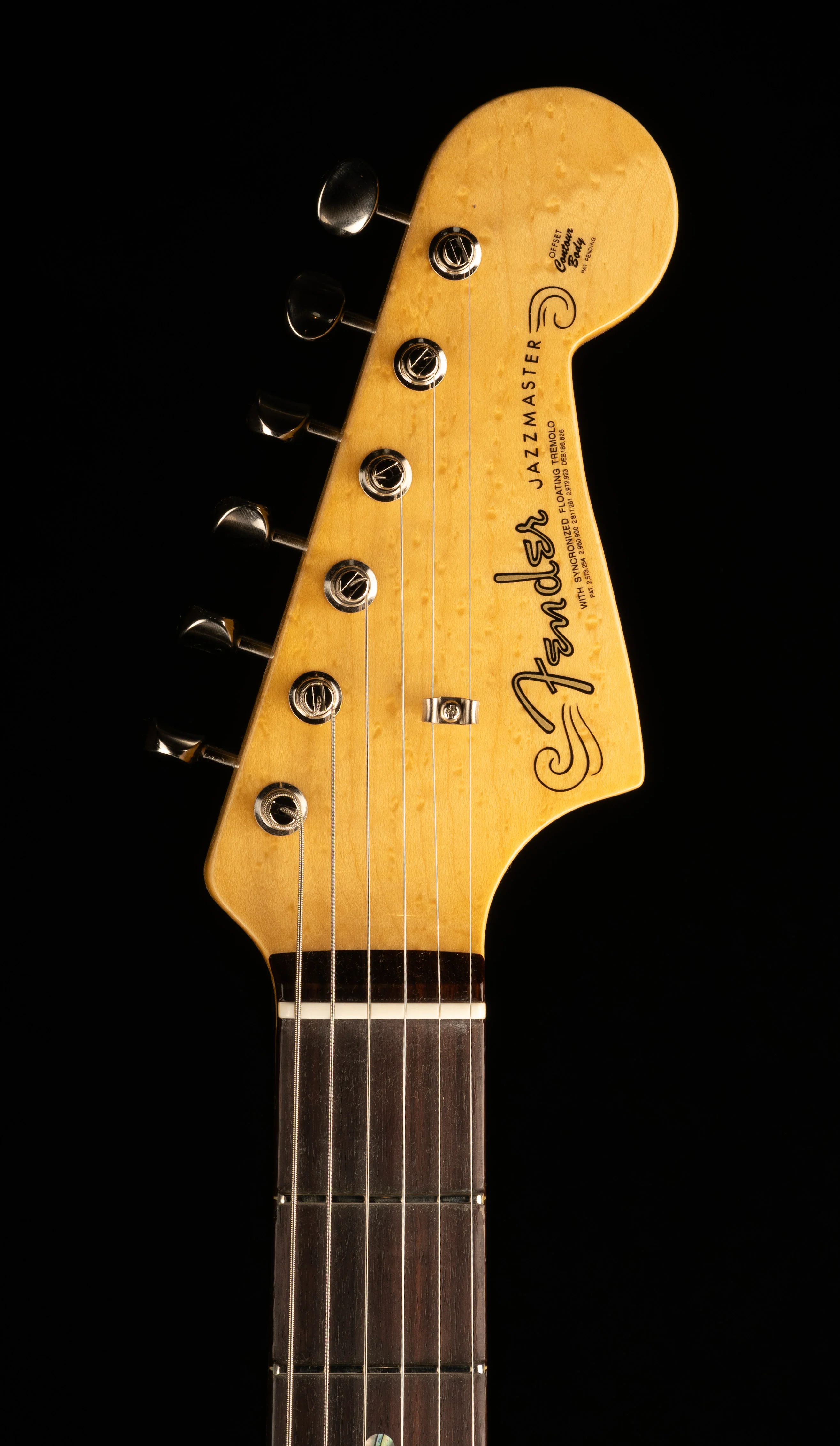 Fender Custom Shop 1959 Jazzmaster NOS Taos Turquoise Transparent - Truetone Color Set - Image 11