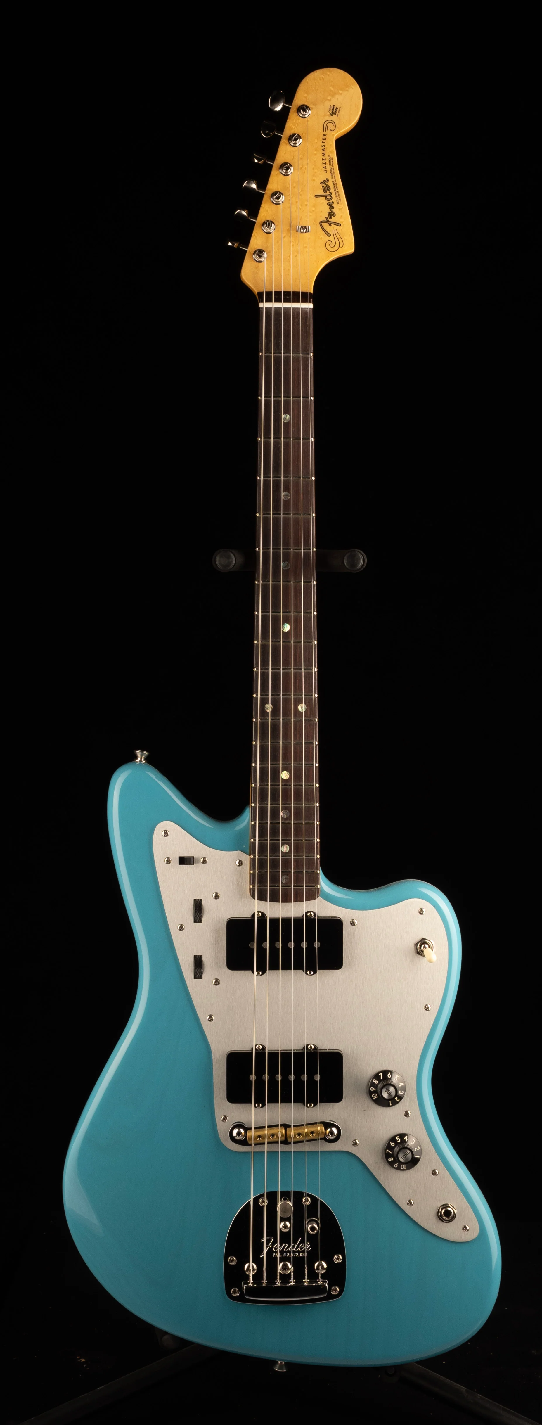 Fender Custom Shop 1959 Jazzmaster NOS Taos Turquoise Transparent - Truetone Color Set - Image 2