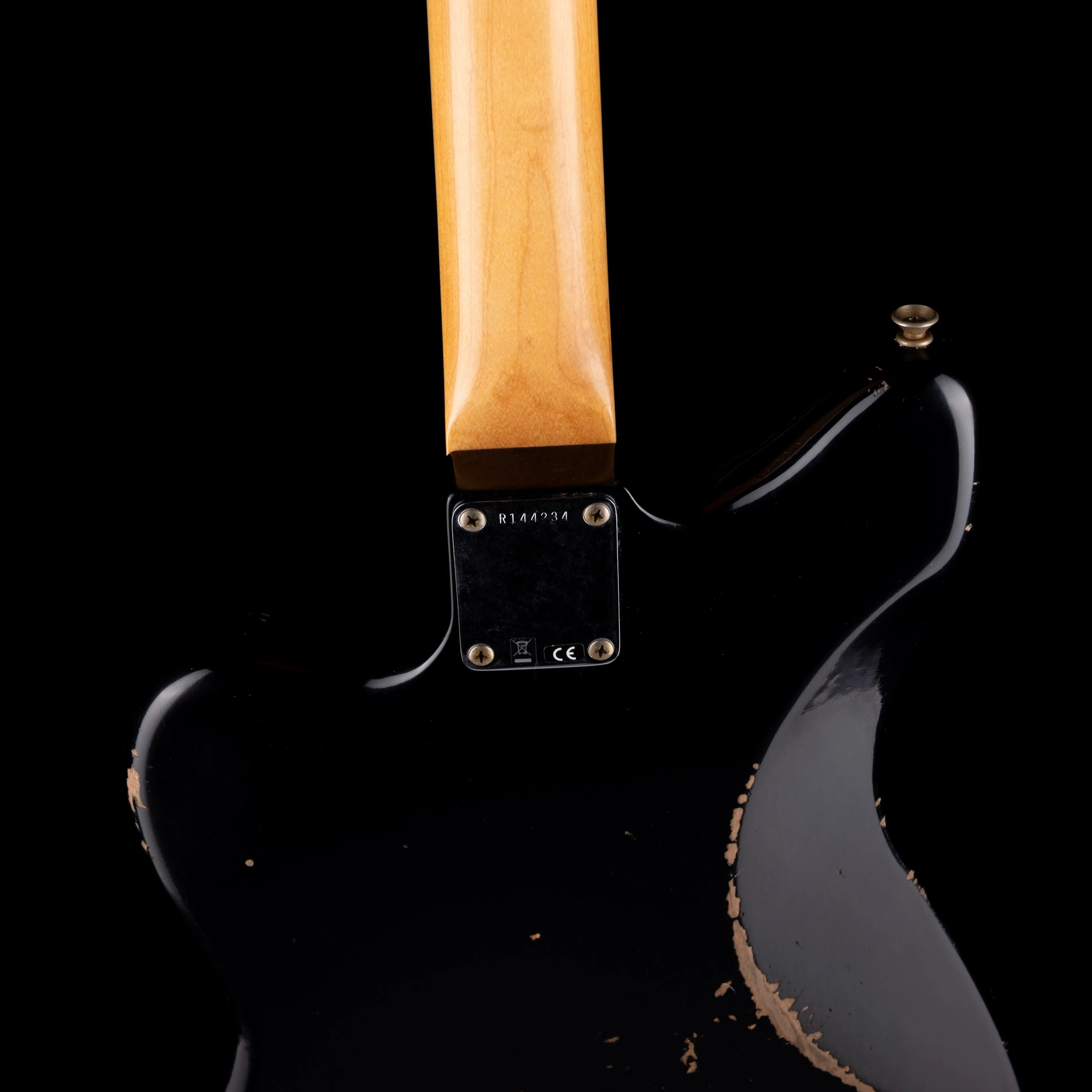 Fender Custom Shop 1959 Jazzmaster Relic Black - Image 10