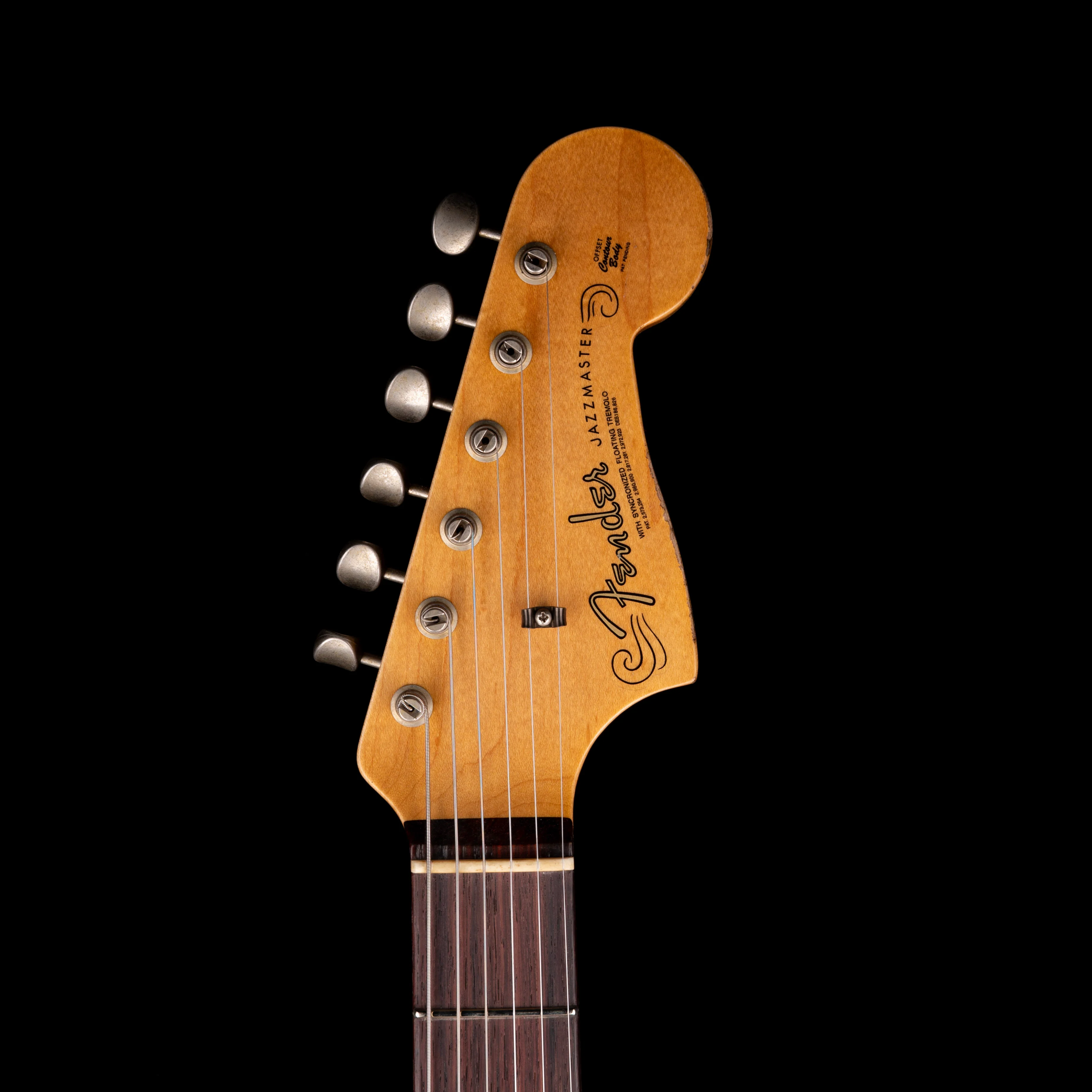 Fender Custom Shop 1959 Jazzmaster Relic Black - Image 12