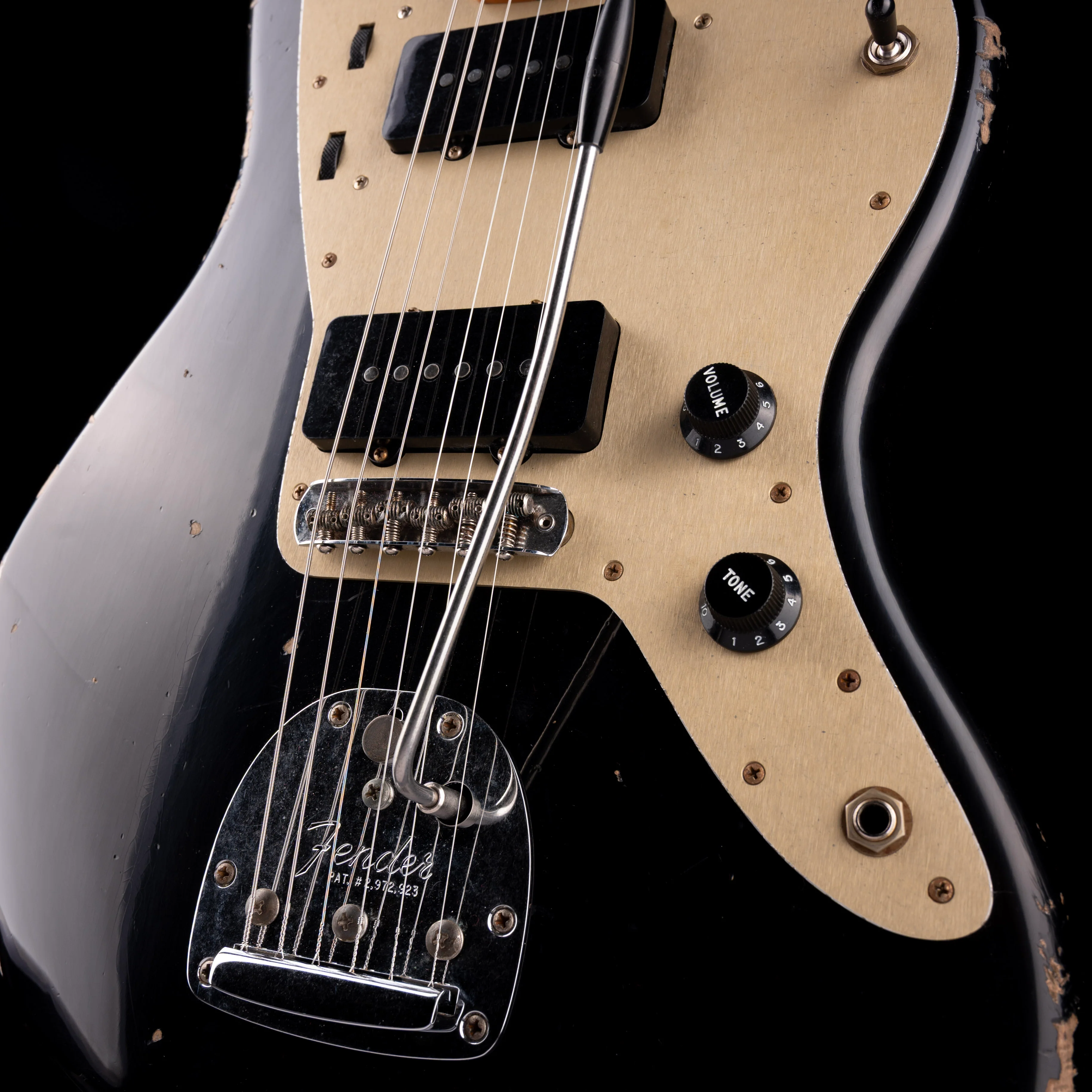 Fender Custom Shop 1959 Jazzmaster Relic Black - Image 5
