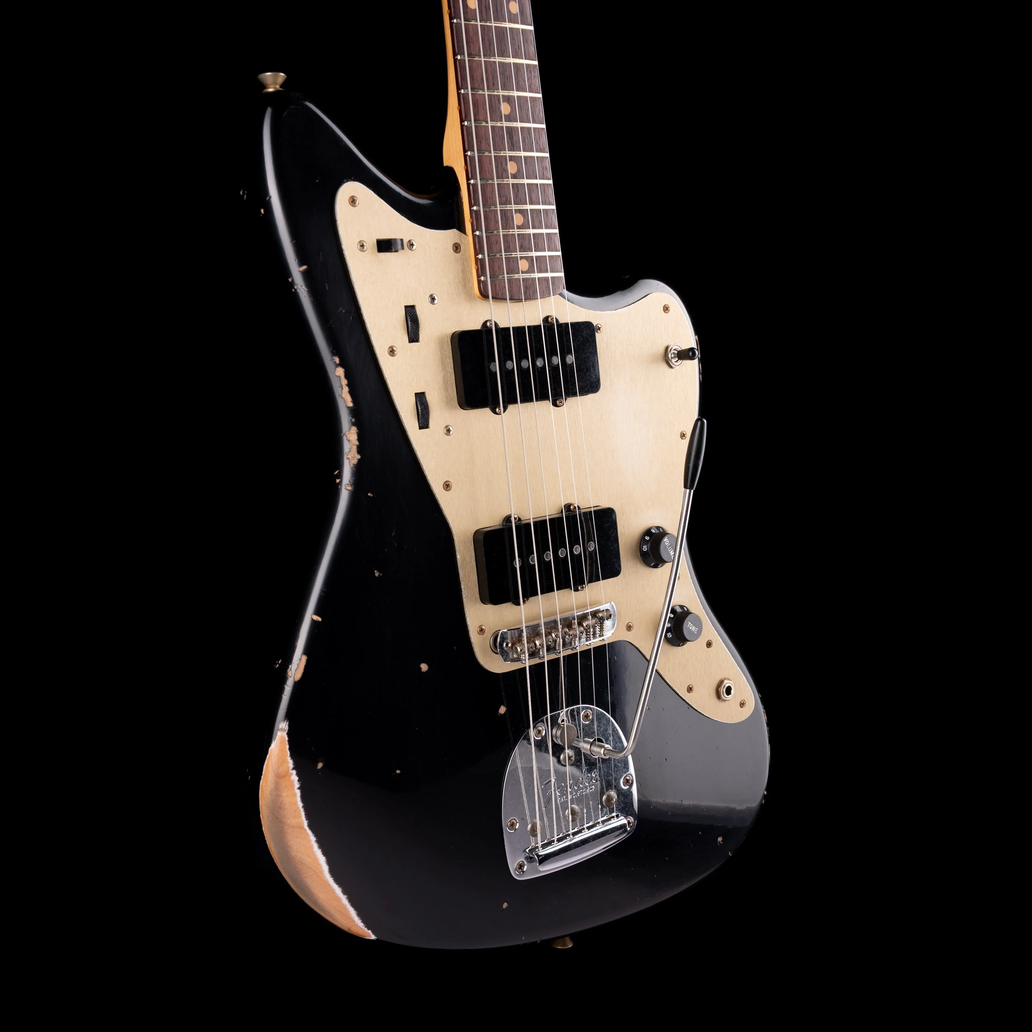 Fender Custom Shop 1959 Jazzmaster Relic Black - Image 6