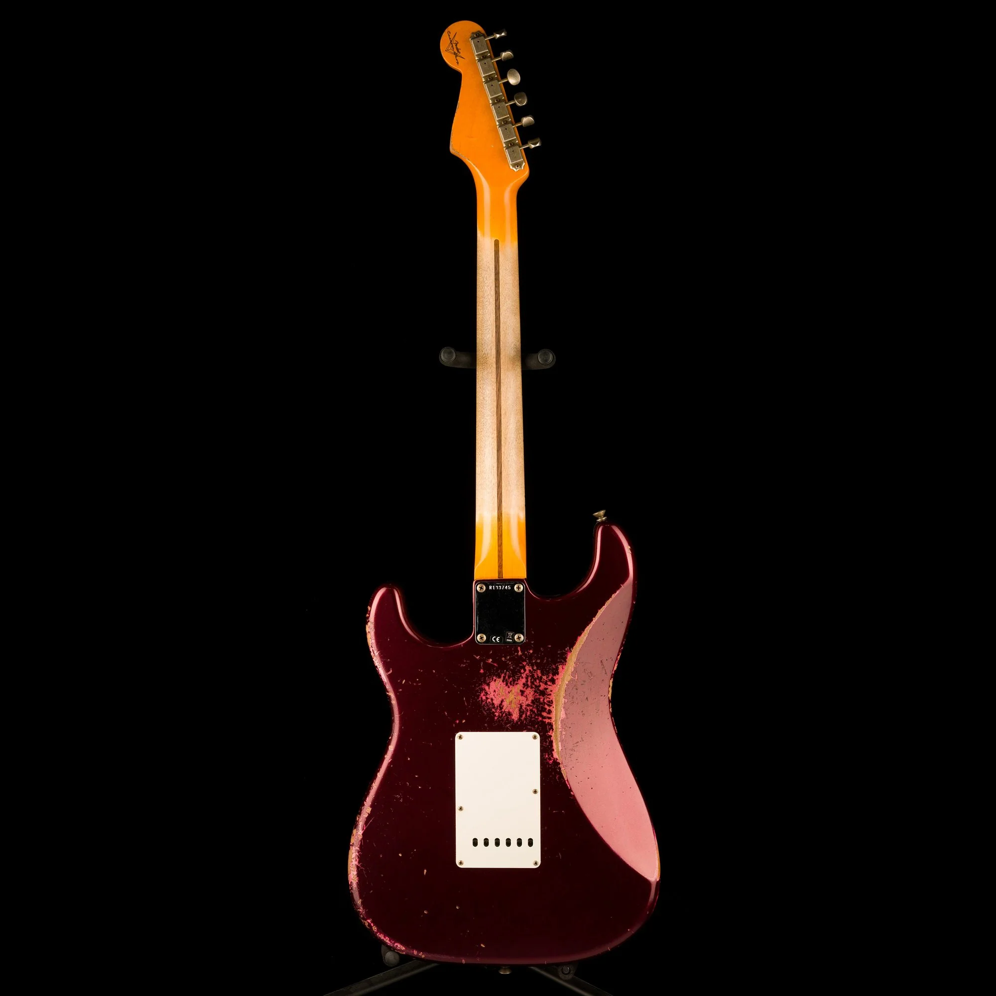 Fender Custom Shop 1959 Stratocaster HSS Heavy Relic Oxblood - Image 13