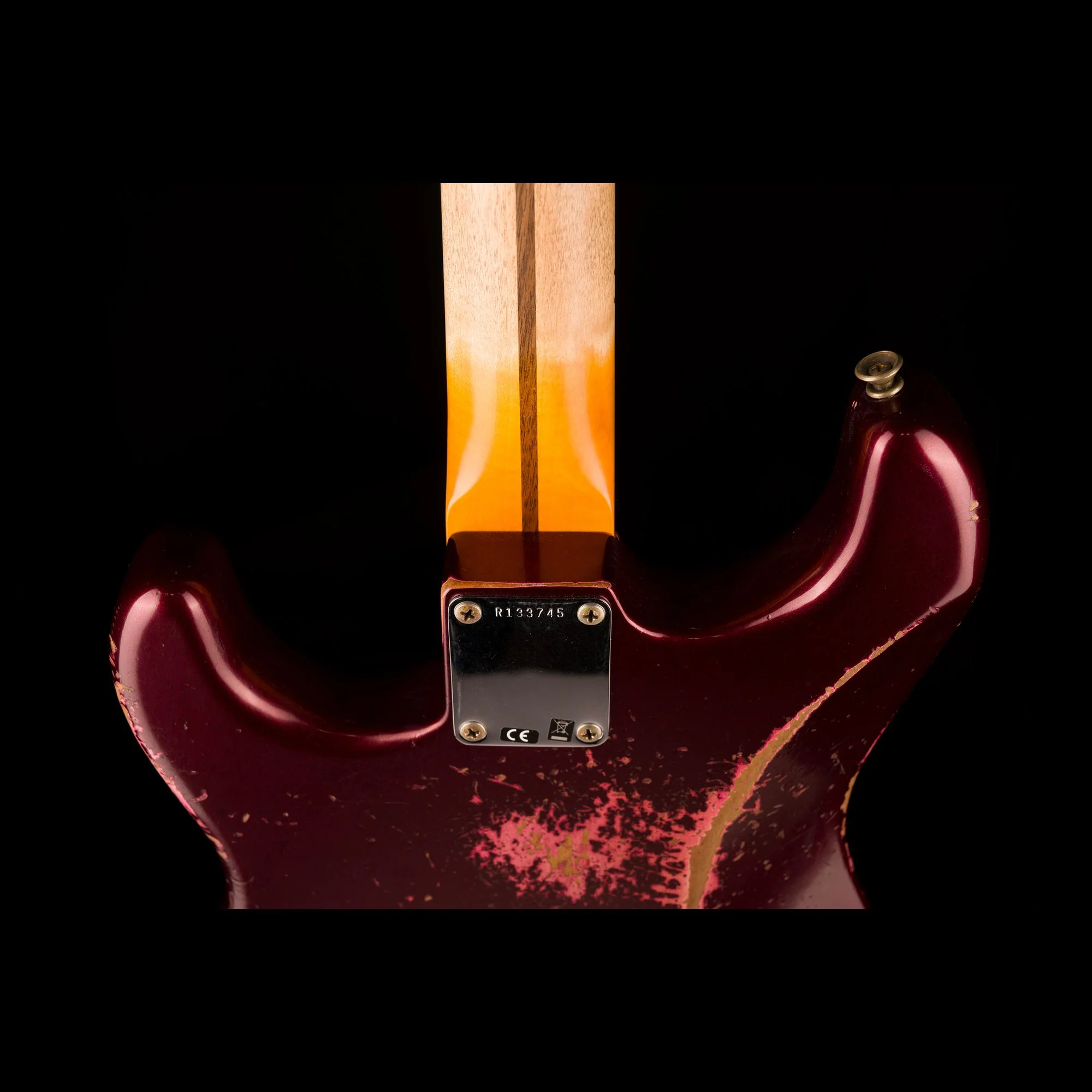 Fender Custom Shop 1959 Stratocaster HSS Heavy Relic Oxblood - Image 14