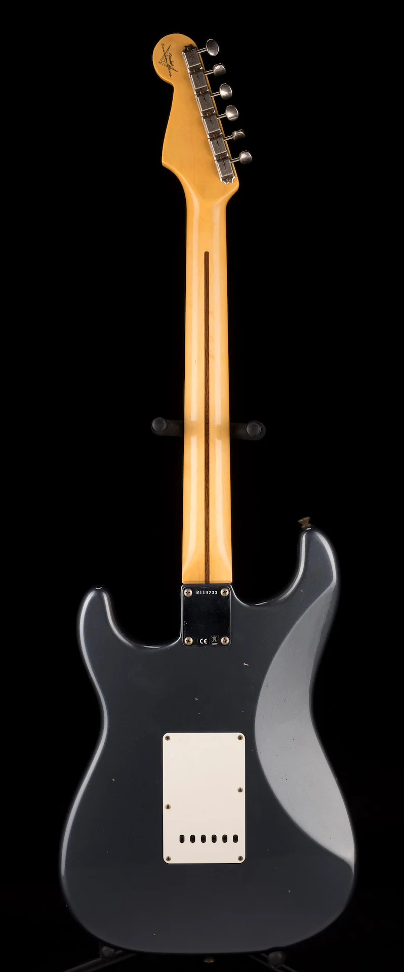 Fender Custom Shop 1959 Stratocaster HSS Journeyman Relic Charcoal Frost Metallic - Image 16