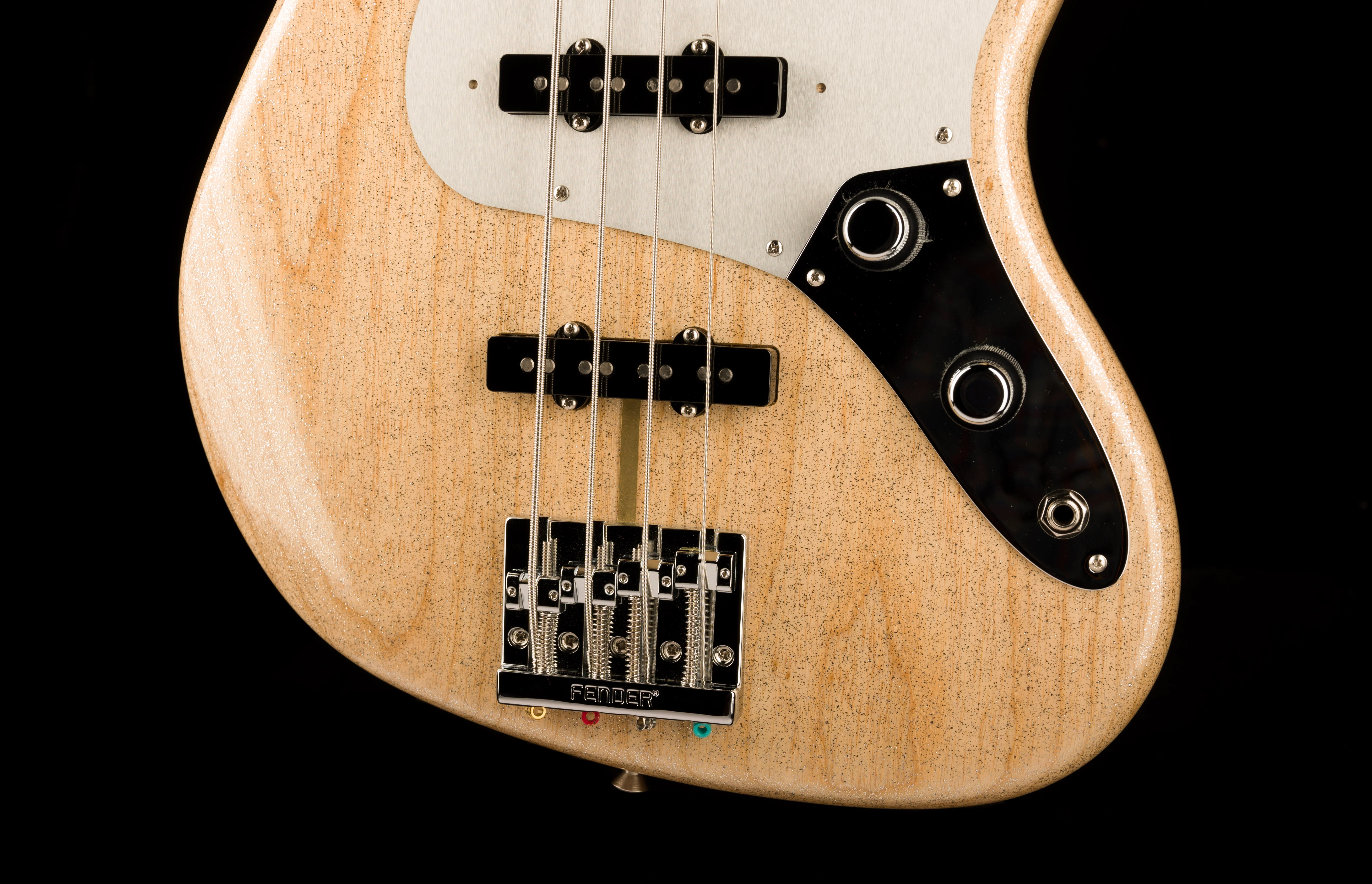 Fender Custom Shop 1960 Jazz Bass NOS Santa Monica Sparkle Truetone Color Set - Image 5