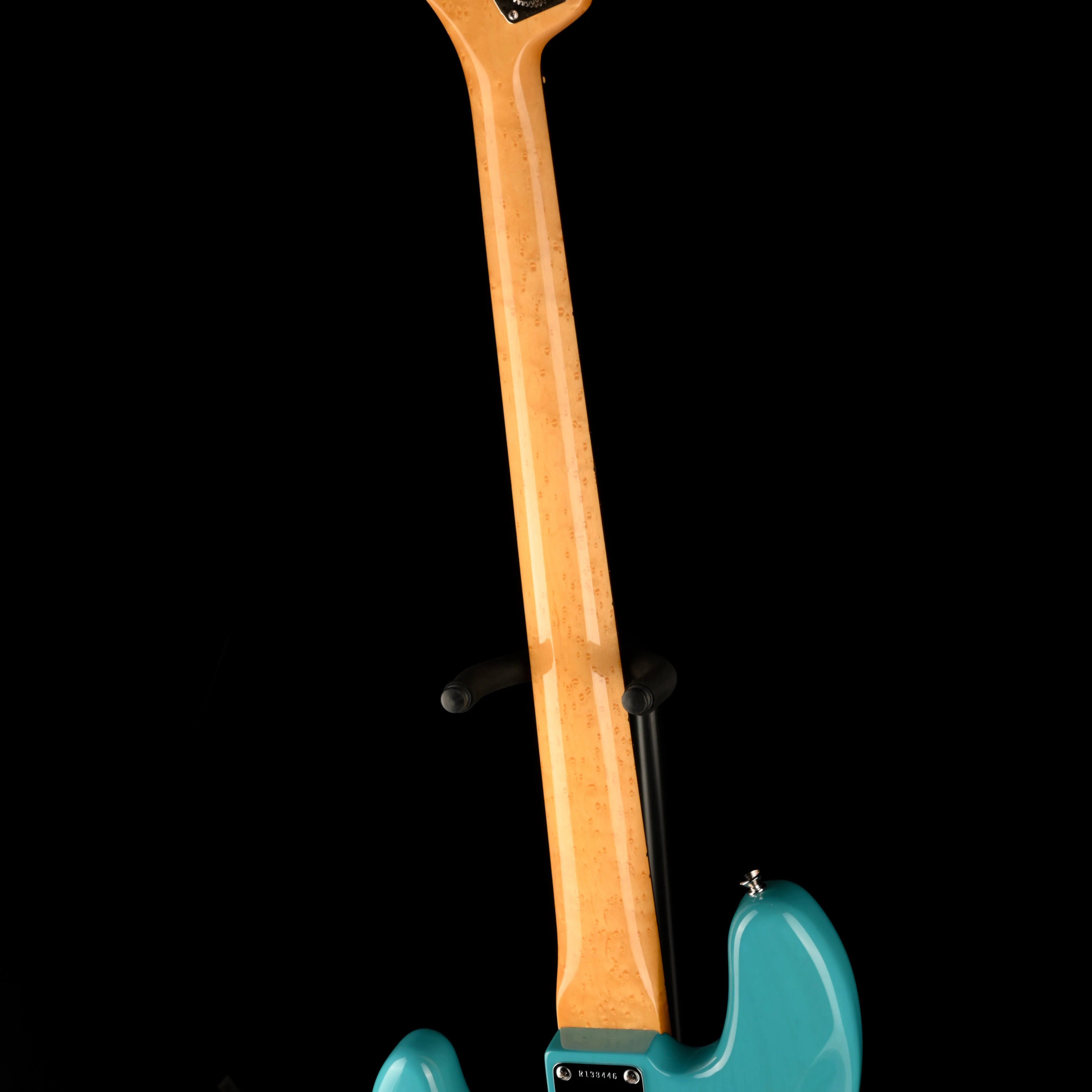 Fender Custom Shop 1960 Jazz Bass NOS Taos Turquoise Transparent - Image 11