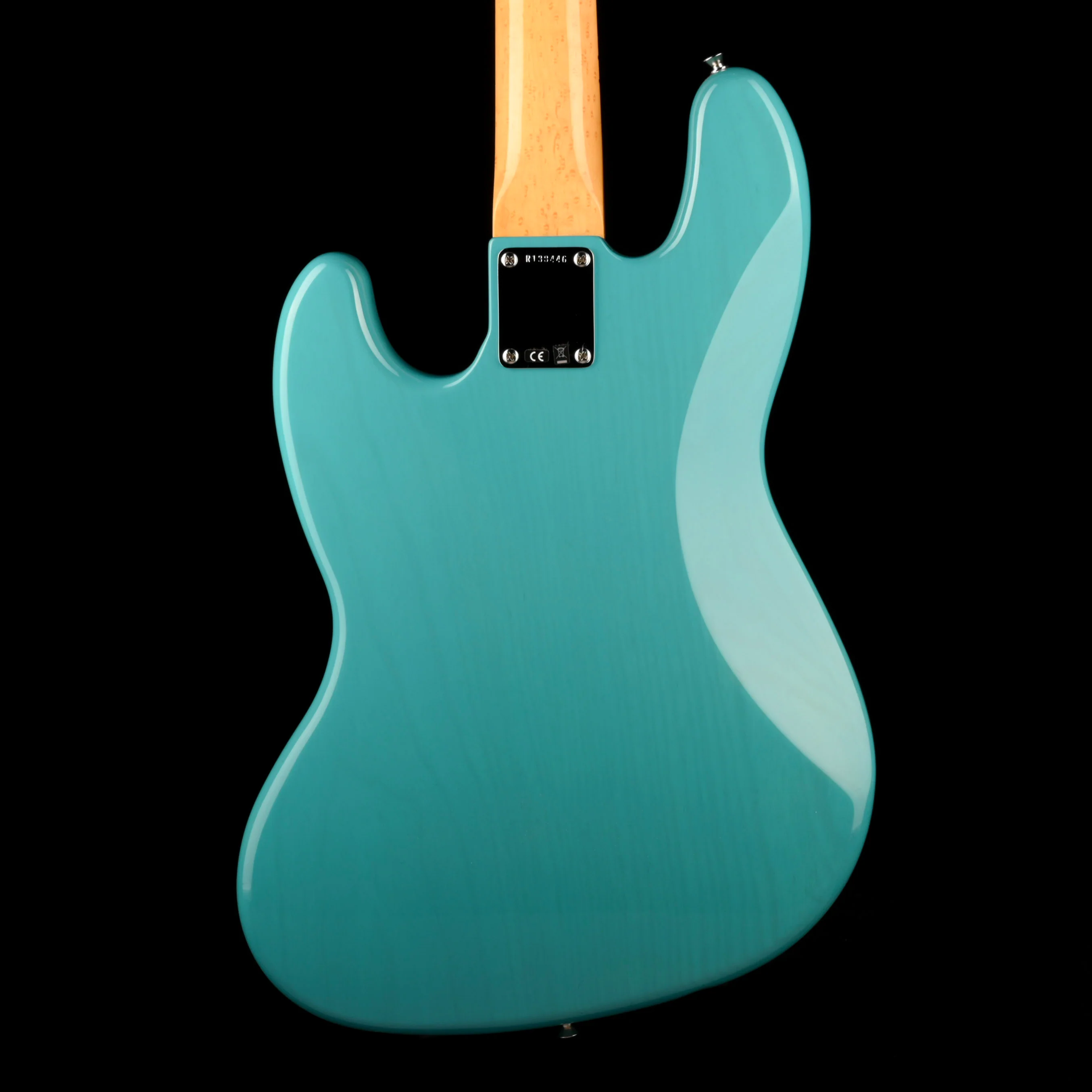 Fender Custom Shop 1960 Jazz Bass NOS Taos Turquoise Transparent - Image 8