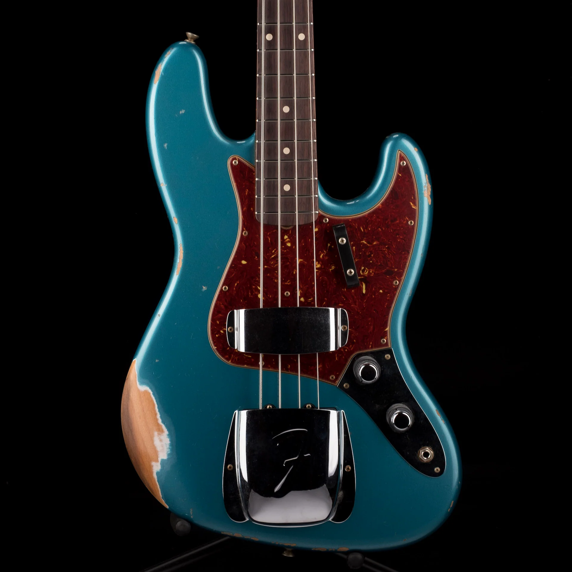 Fender Custom Shop 1960 Jazz Bass Relic Aged Ocean Turquoise