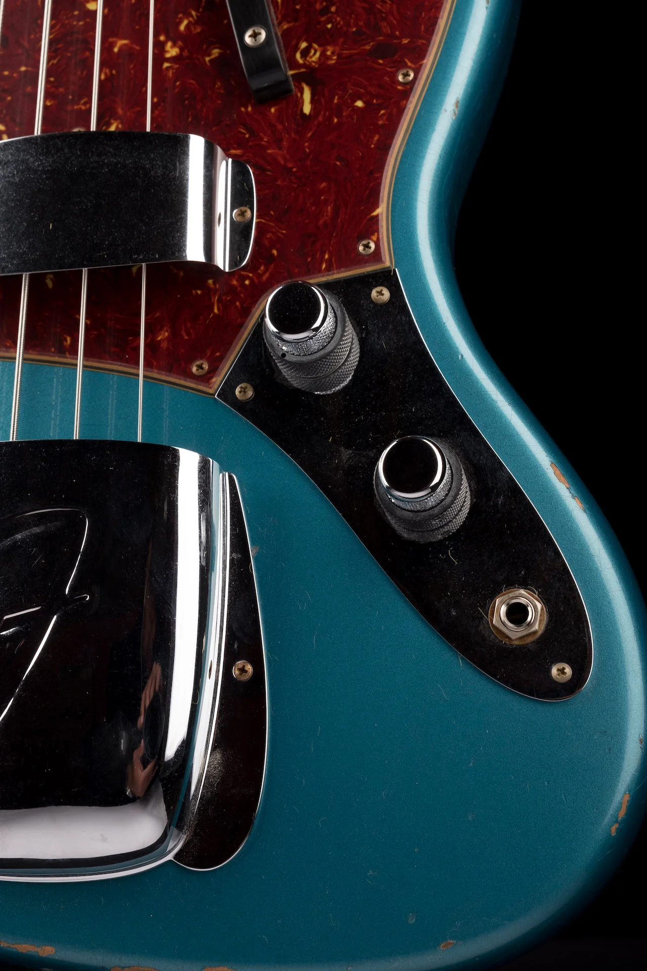 Fender Custom Shop 1960 Jazz Bass Relic Aged Ocean Turquoise - Image 6