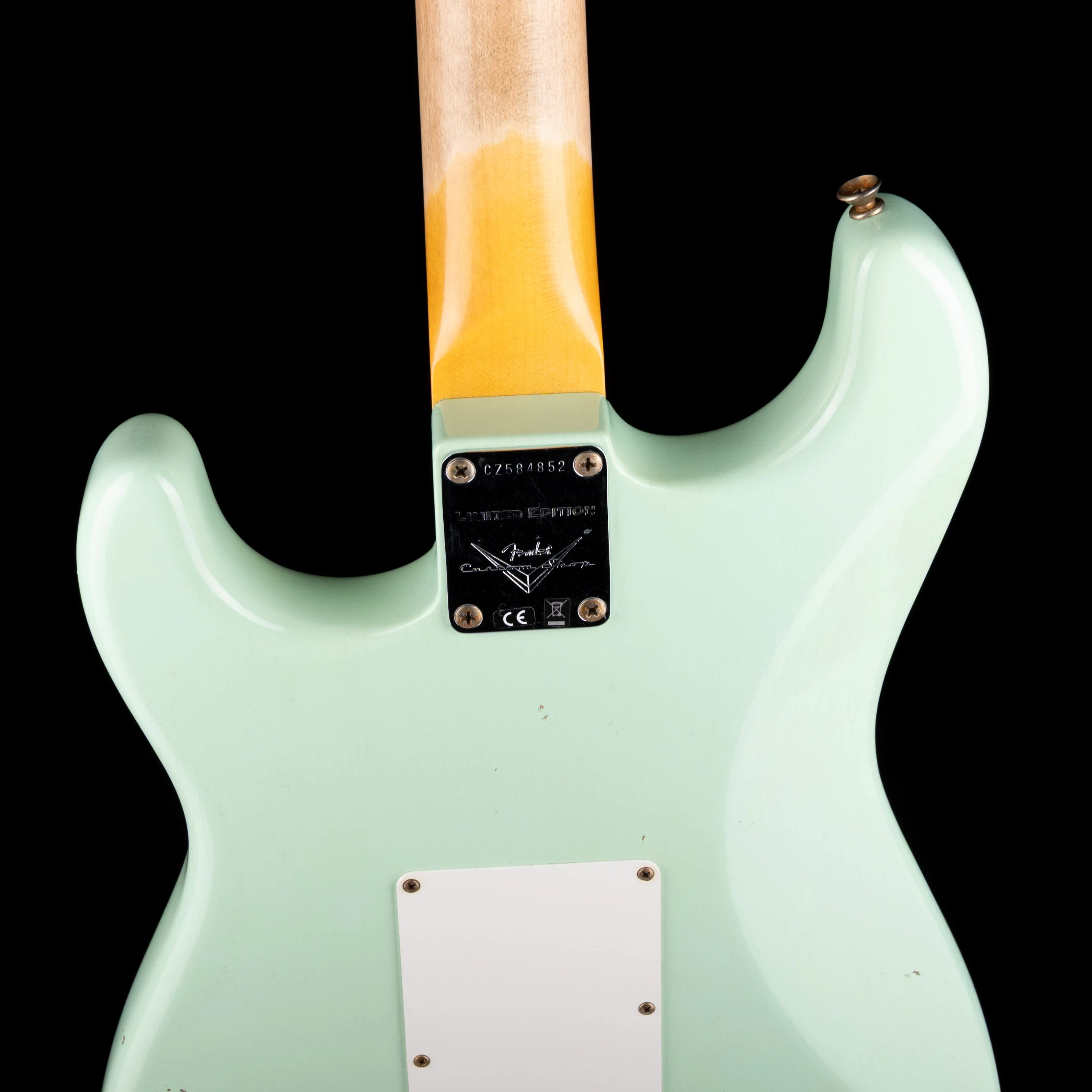 Fender Custom Shop 1960 Stratocaster Journeyman Relic Faded Aged Surf Green - Image 11