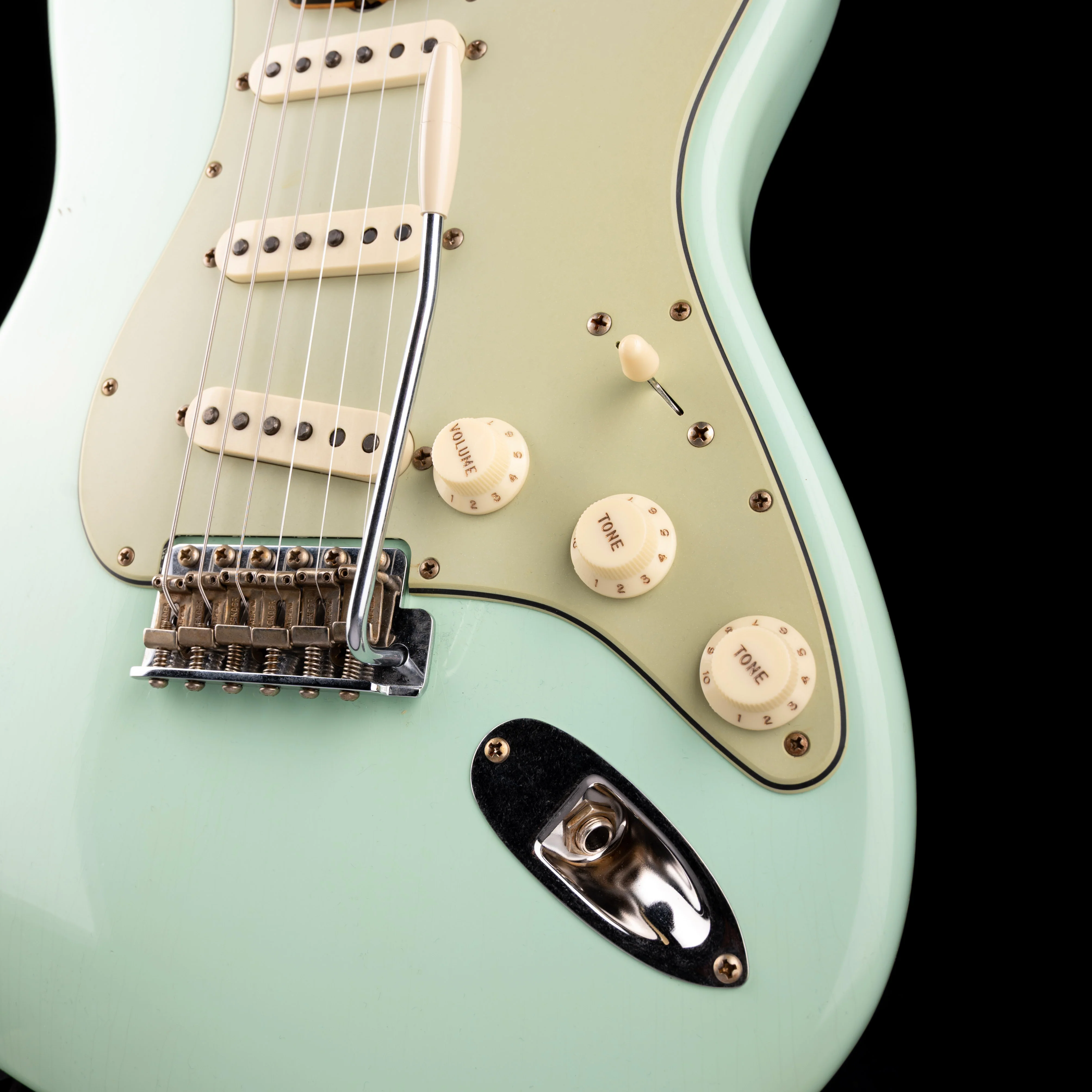 Fender Custom Shop 1960 Stratocaster Journeyman Relic Faded Aged Surf Green - Image 5