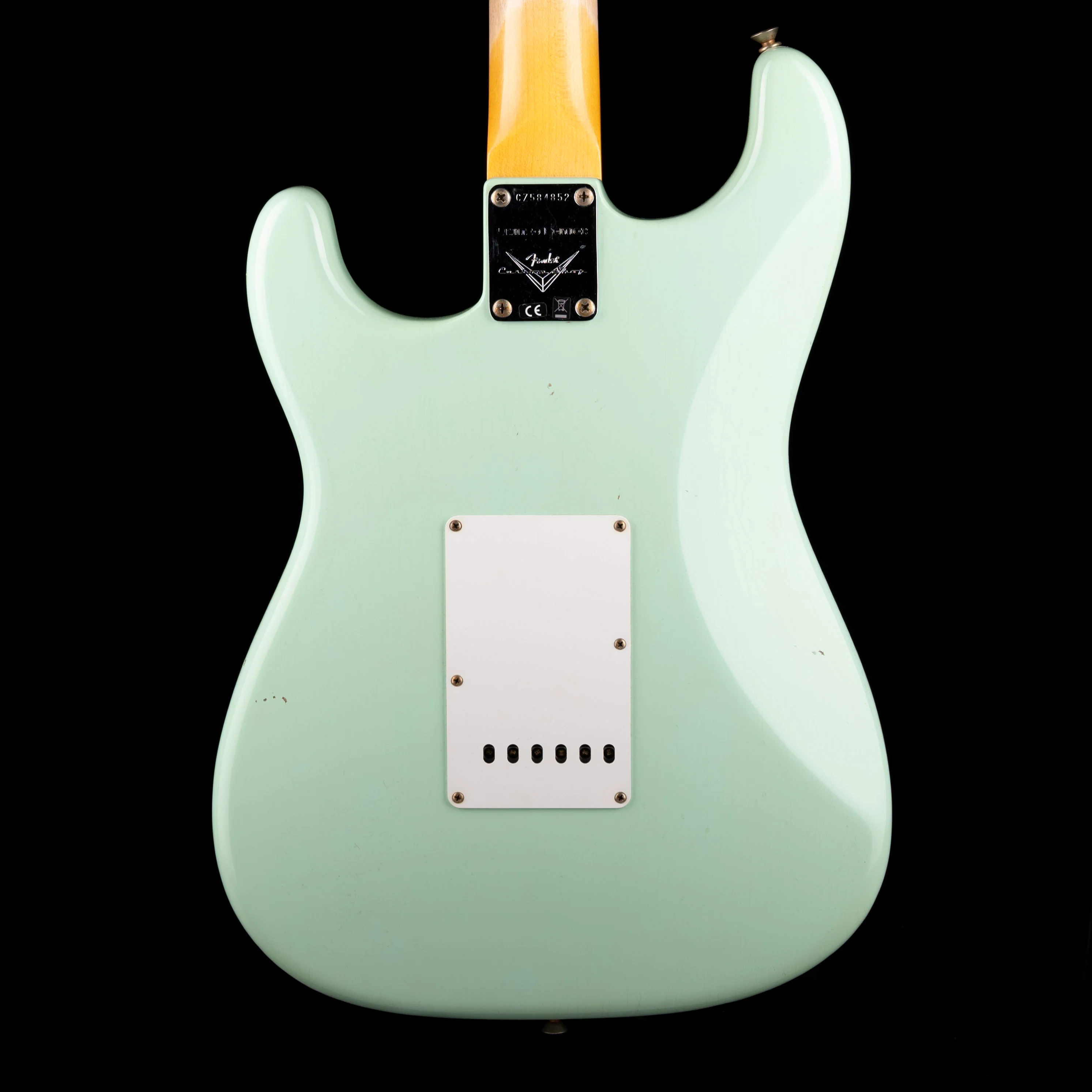 Fender Custom Shop 1960 Stratocaster Journeyman Relic Faded Aged Surf Green - Image 9
