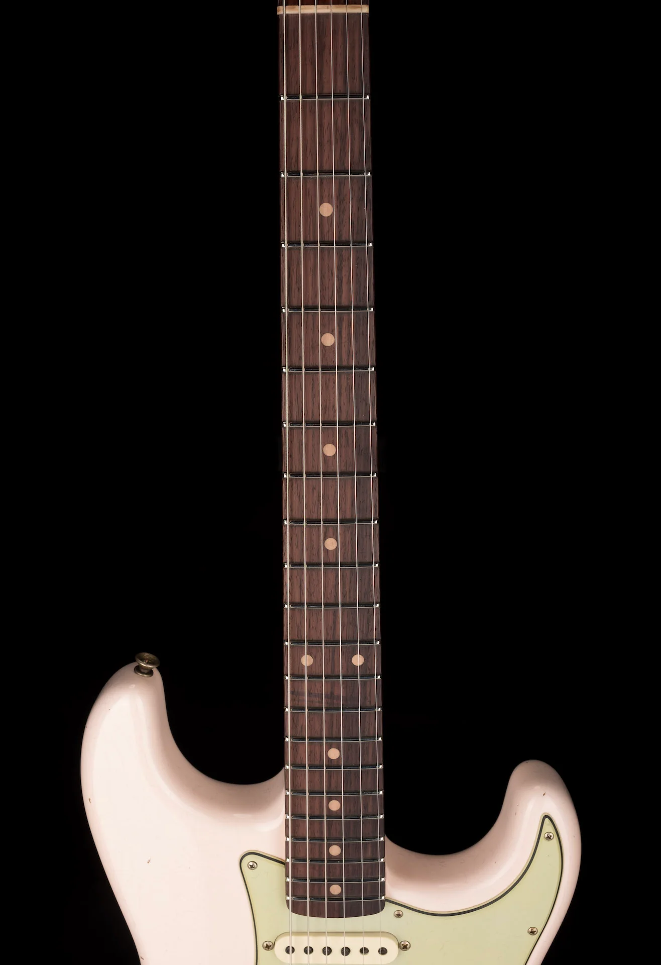 Fender Custom Shop 1960 Stratocaster Journeyman Relic Super Faded Aged Shell Pink - Image 11