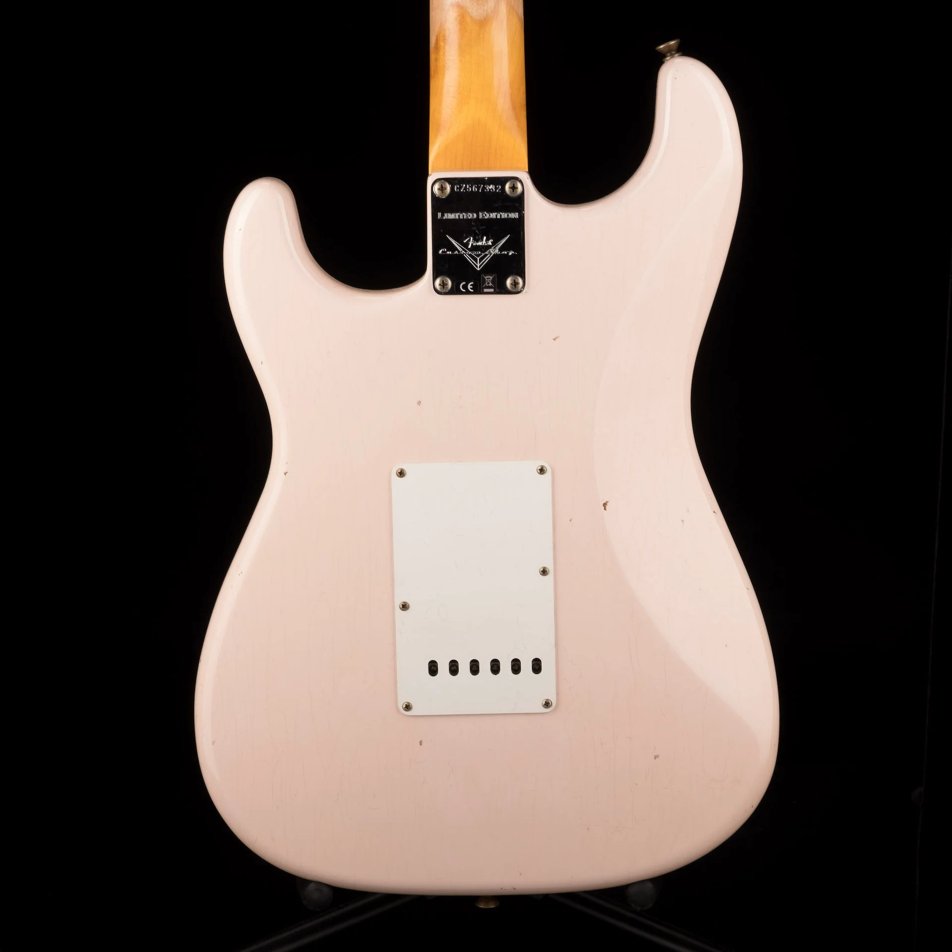 Fender Custom Shop 1960 Stratocaster Journeyman Relic Super Faded Aged Shell Pink - Image 12