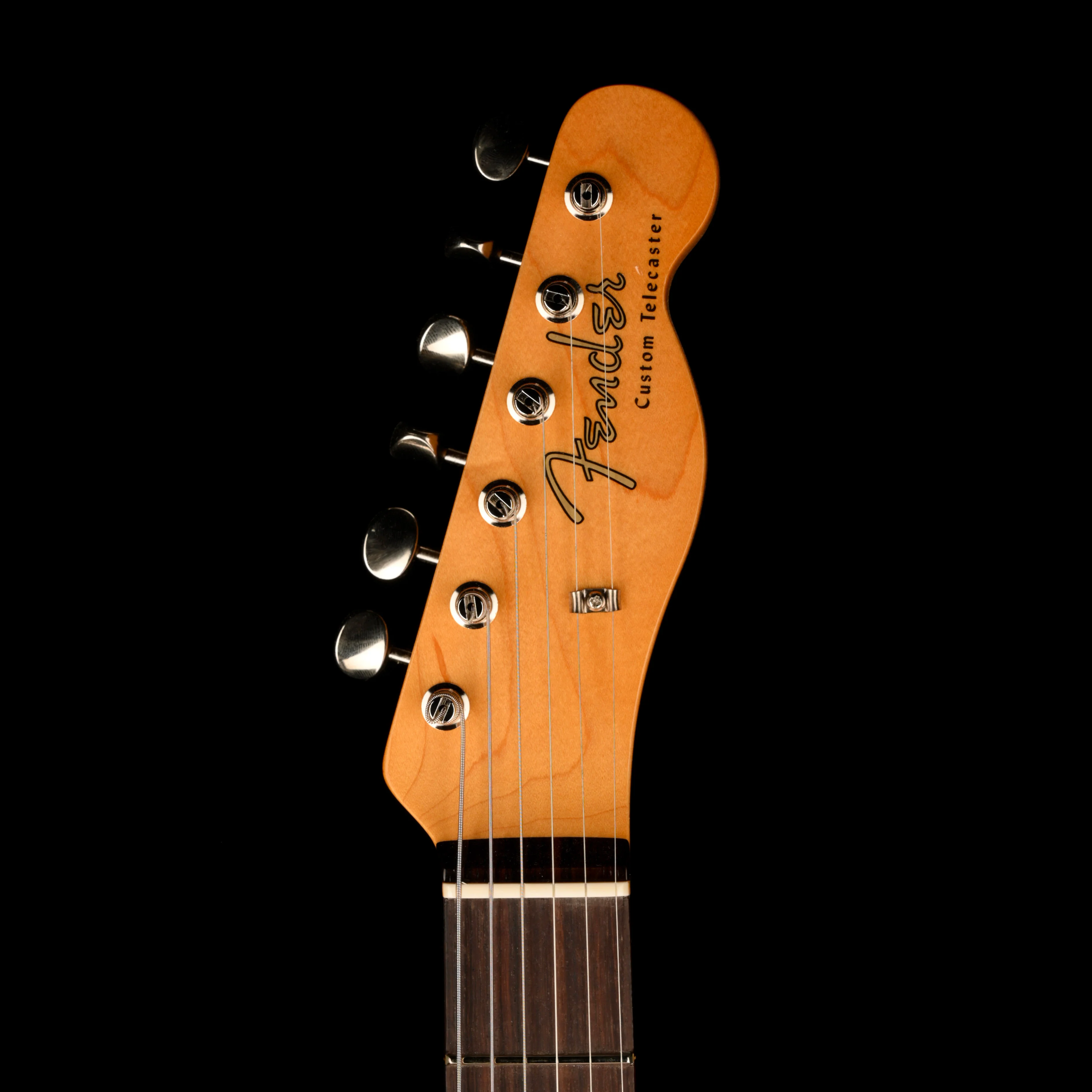 Fender Custom Shop 1960 Telecaster Custom Flametop NOS Ebony Transparent With Case - Image 8
