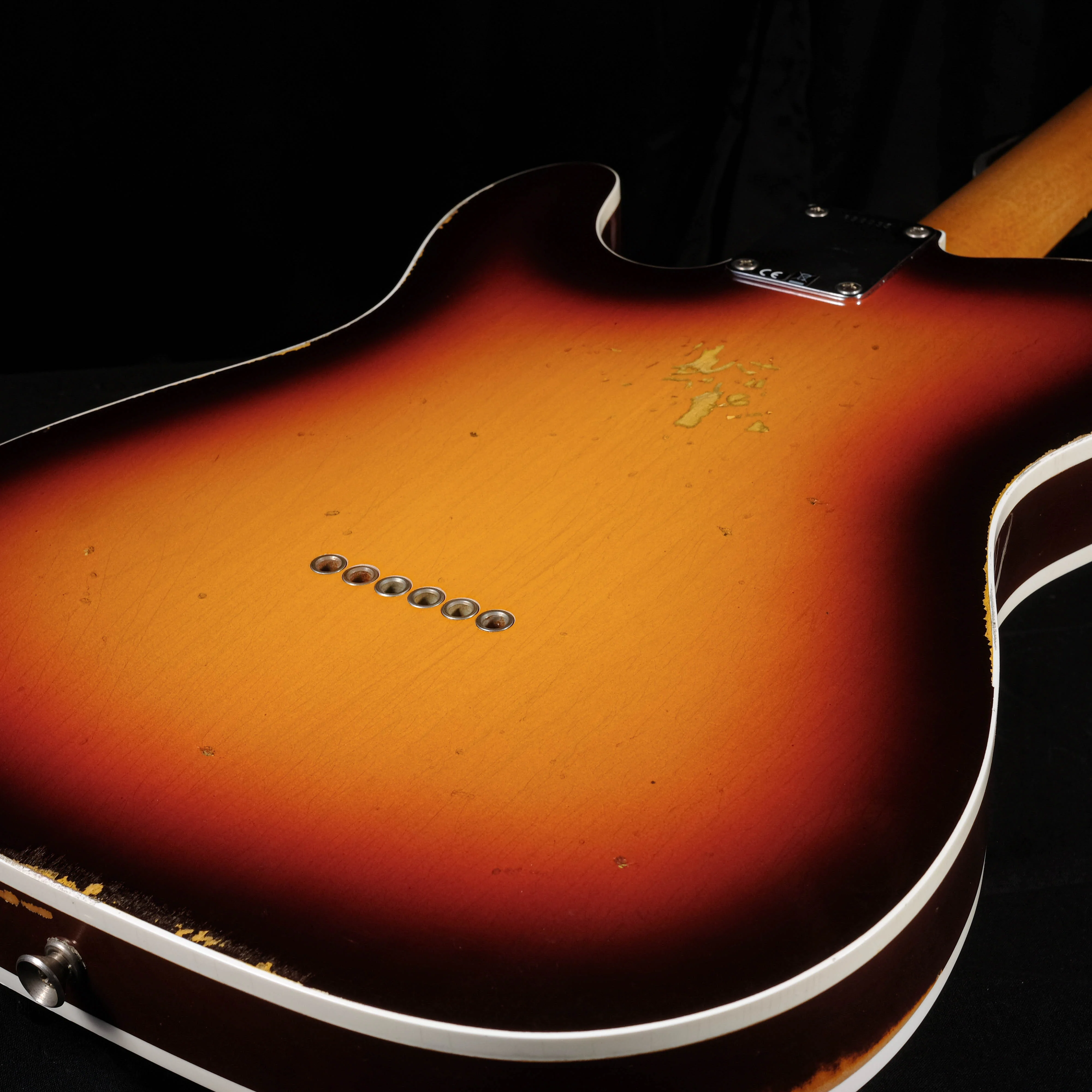 Fender Custom Shop 1960 Telecaster Custom Relic Chocolate 3-Tone Sunburst - Image 10