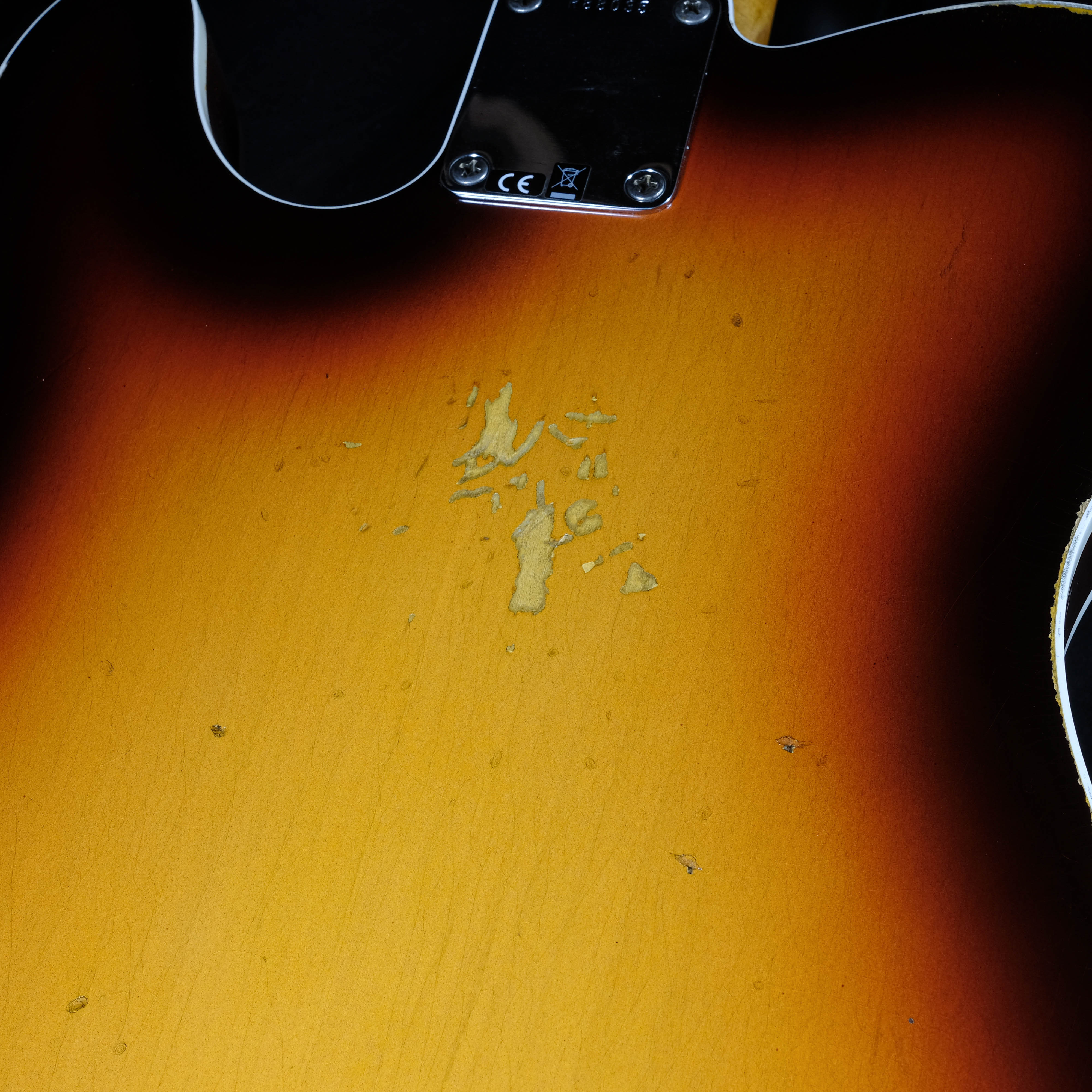 Fender Custom Shop 1960 Telecaster Custom Relic Chocolate 3-Tone Sunburst - Image 12