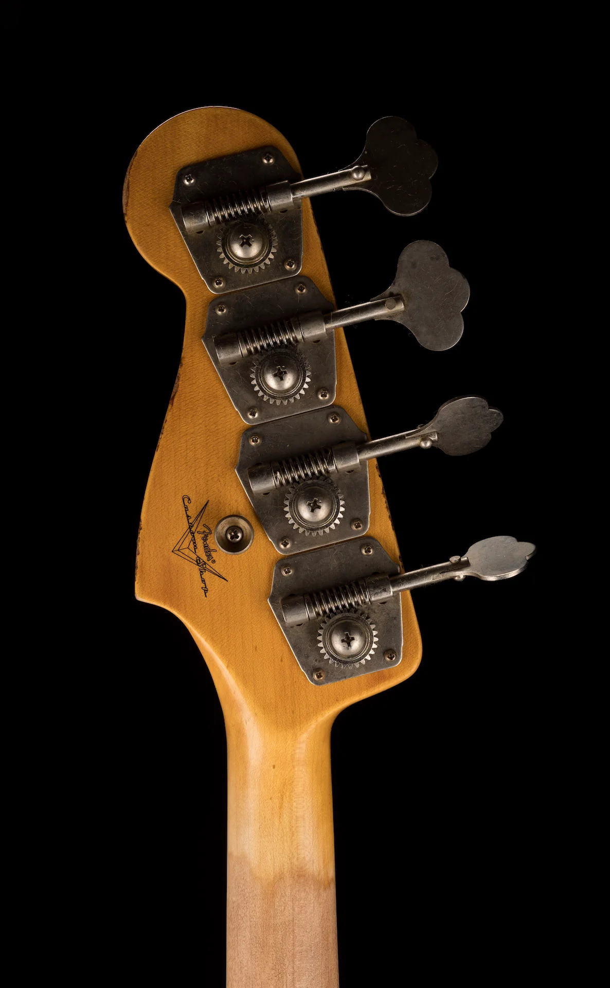 Fender Custom Shop 1961 Jazz Bass Heavy Relic 3-Tone Sunburst With Case - Image 17