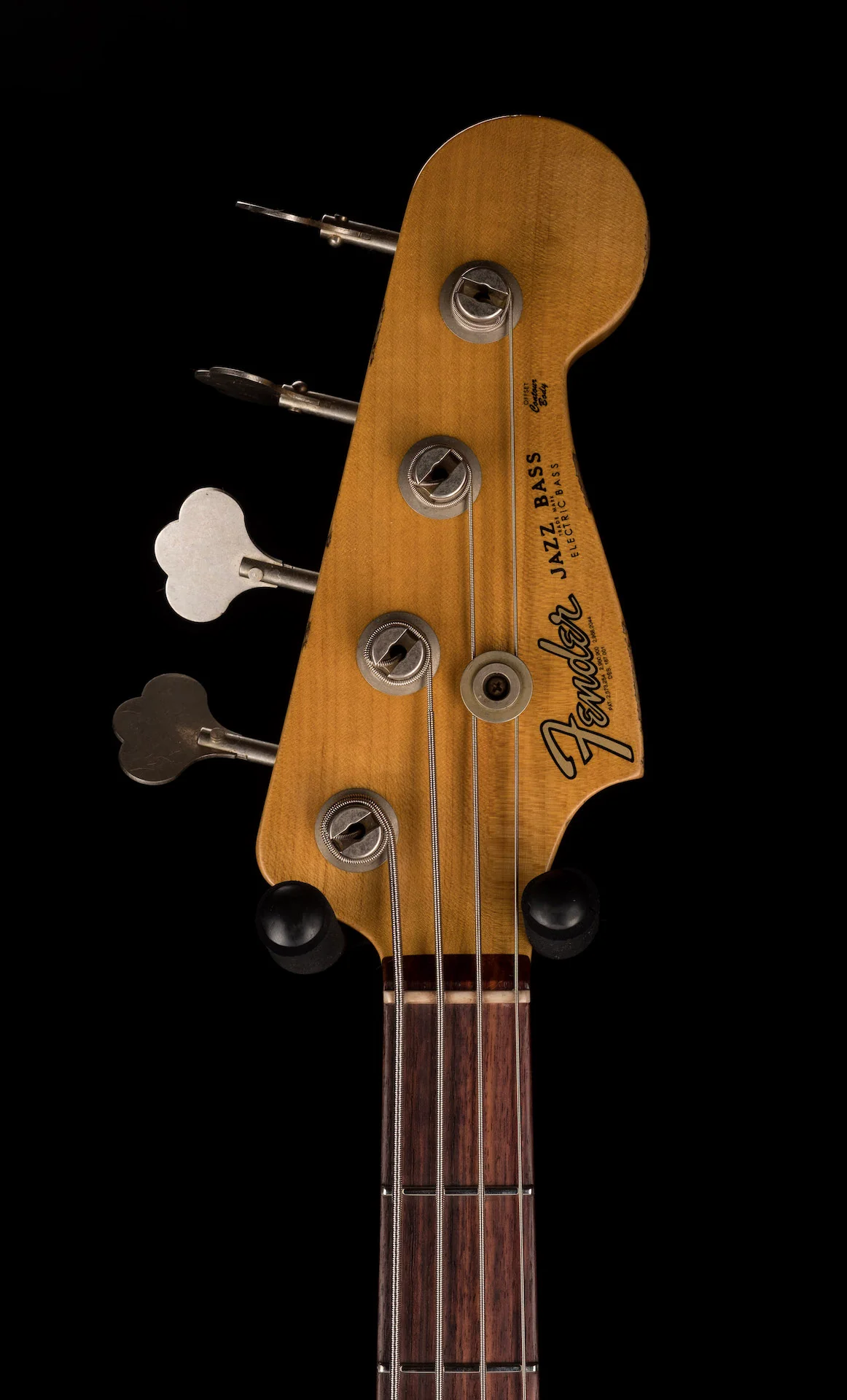 Fender Custom Shop 1961 Jazz Bass Heavy Relic Aged Shoreline Gold - Image 15