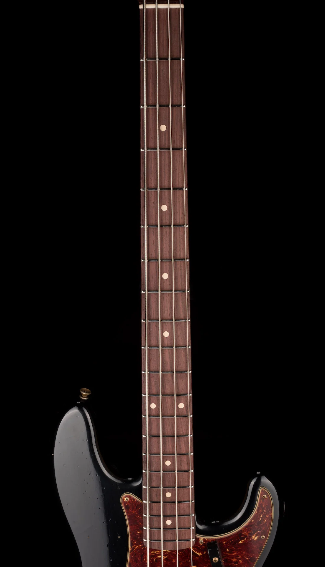 Fender Custom Shop 1961 Precision Bass Relic Aged Black - Image 10