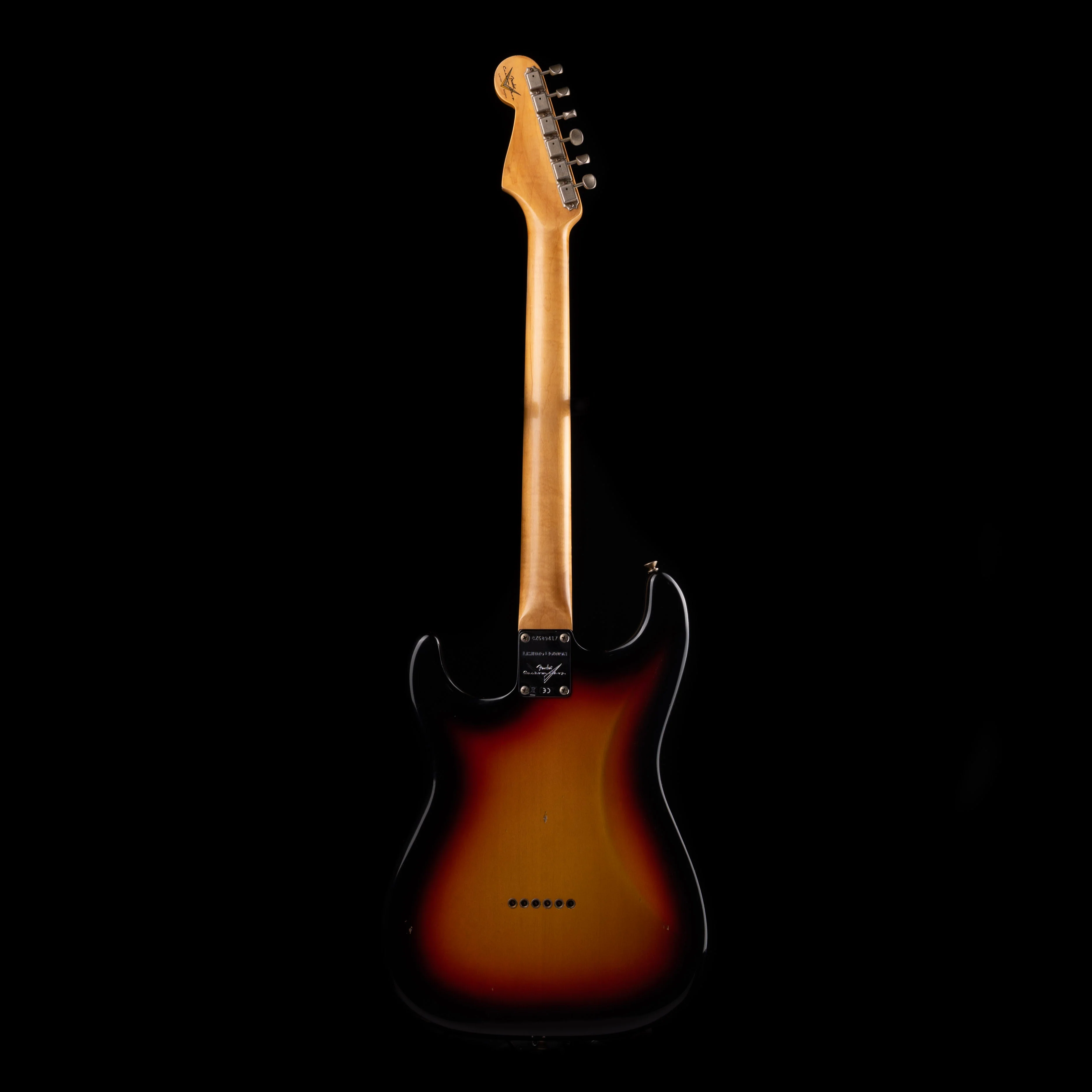 Fender Custom Shop 1961 Stratocaster Hardtail Journeyman Relic 3-Tone Sunburst - Image 11