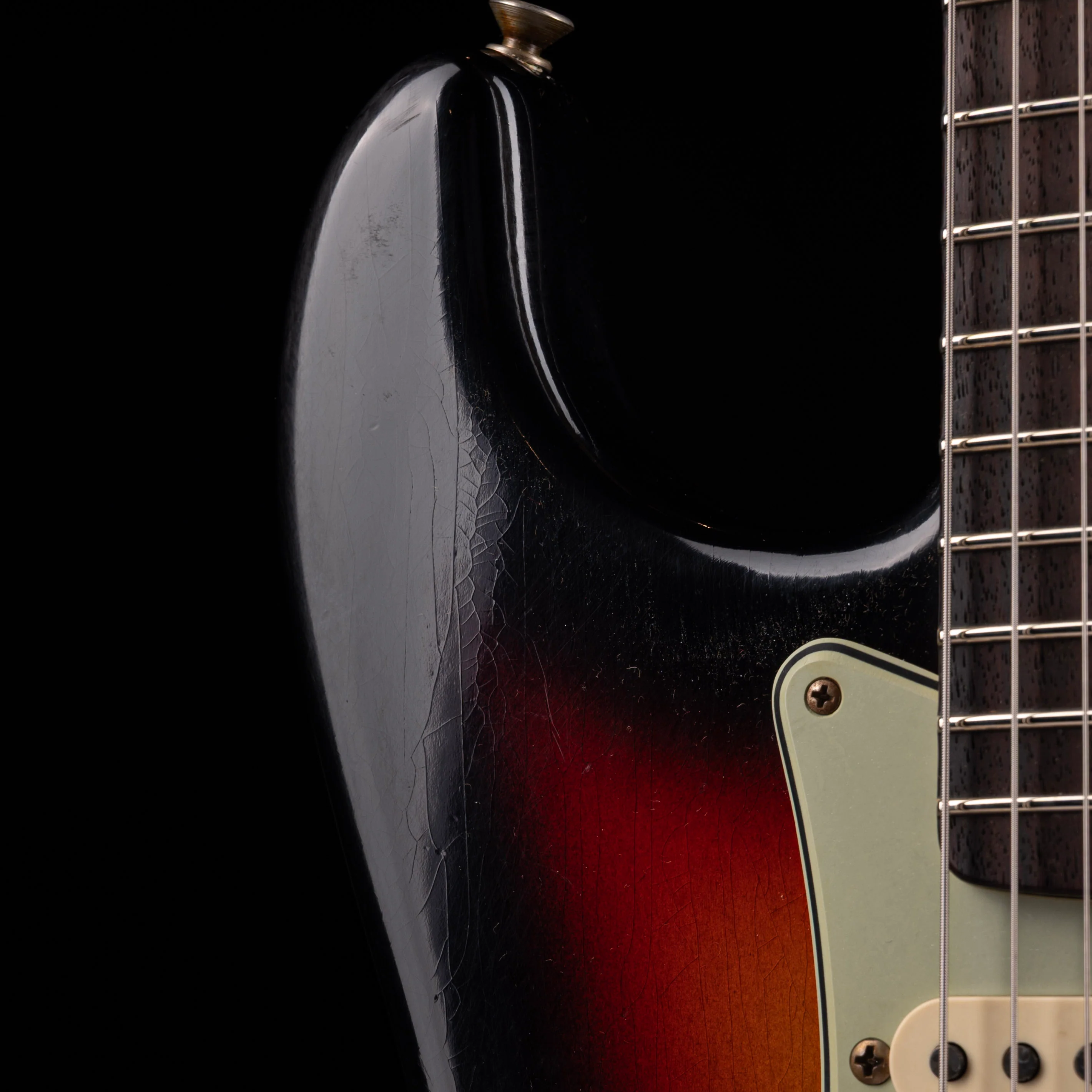 Fender Custom Shop 1961 Stratocaster Hardtail Journeyman Relic 3-Tone Sunburst - Image 6