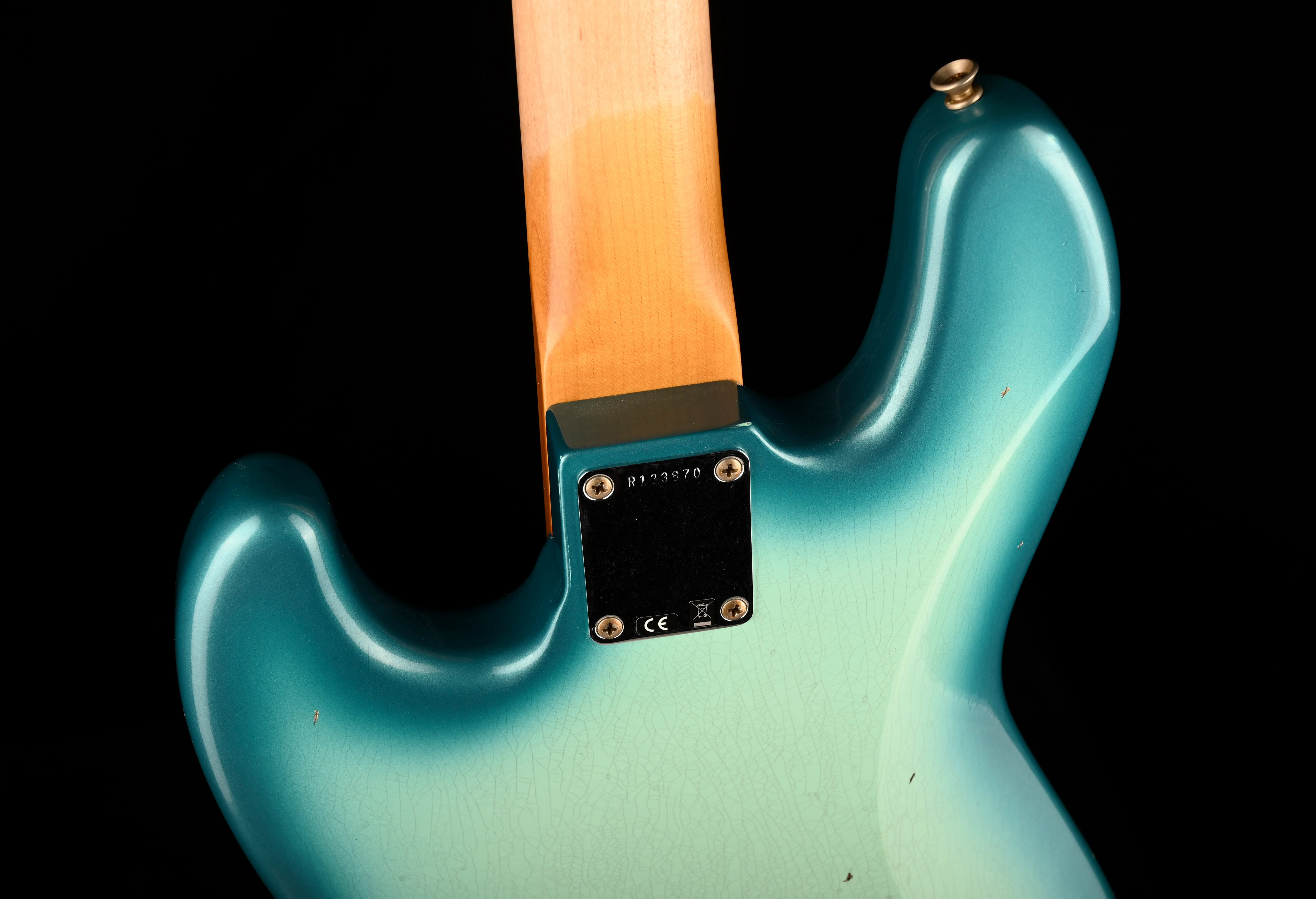 Fender Custom Shop 1962 Jazz Bass Journeyman Relic Surf Blue Burst - Image 13