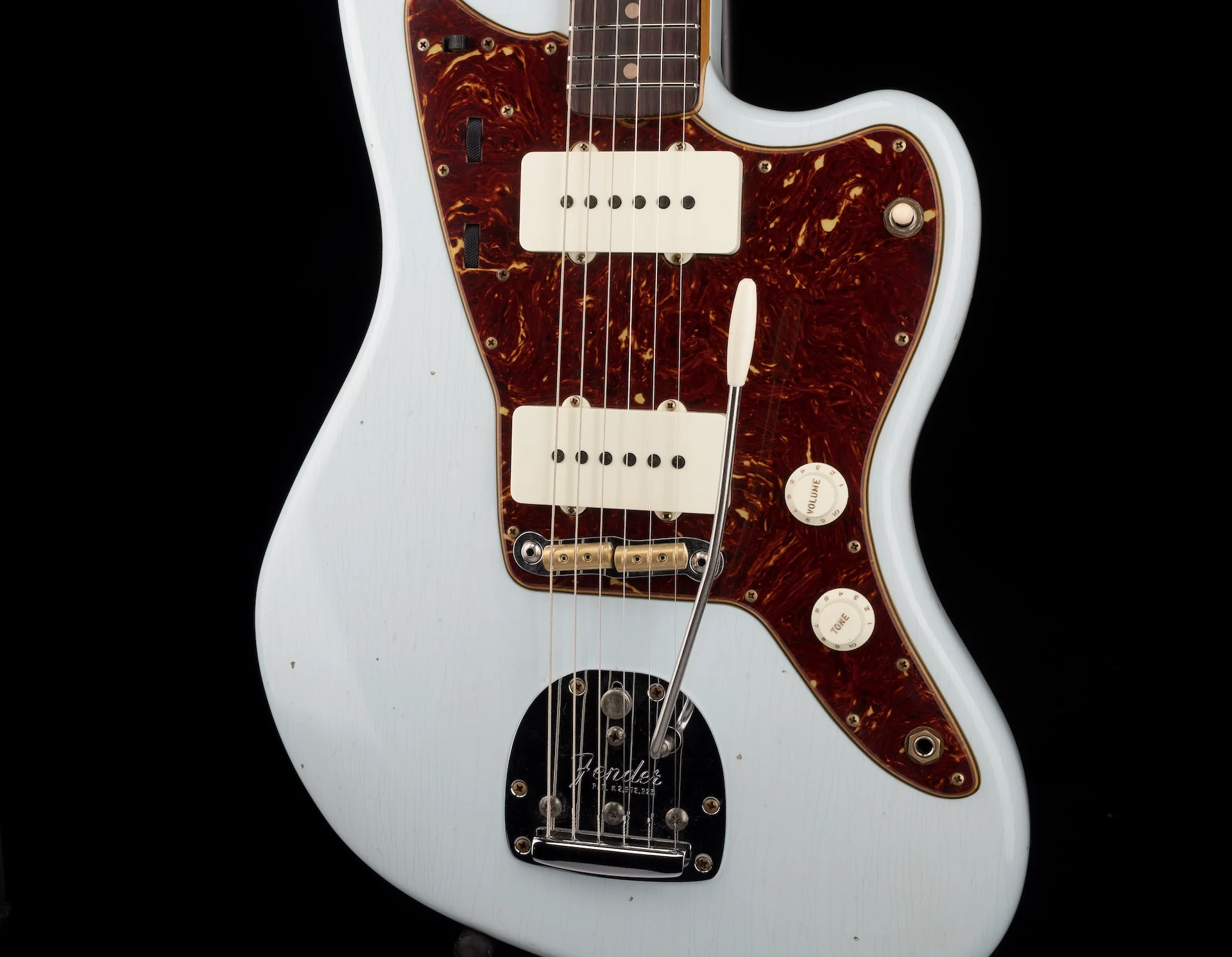Fender Custom Shop 1962 Jazzmaster Journeyman Relic Super Faded Aged Sonic Blue - Image 6