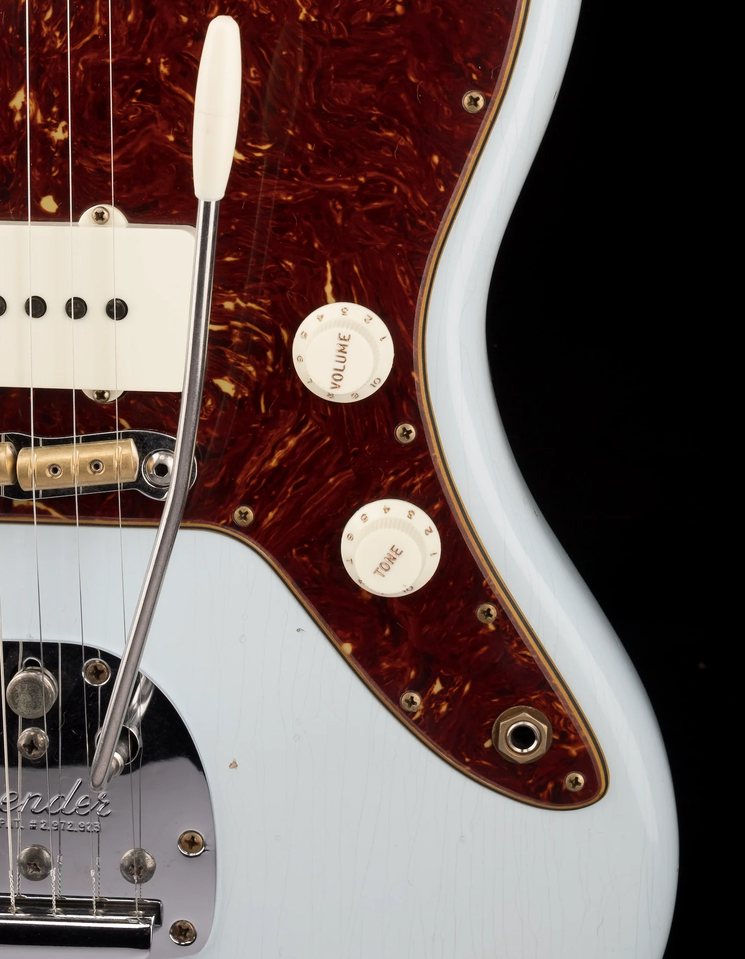 Fender Custom Shop 1962 Jazzmaster Journeyman Relic Super Faded Aged Sonic Blue - Image 9