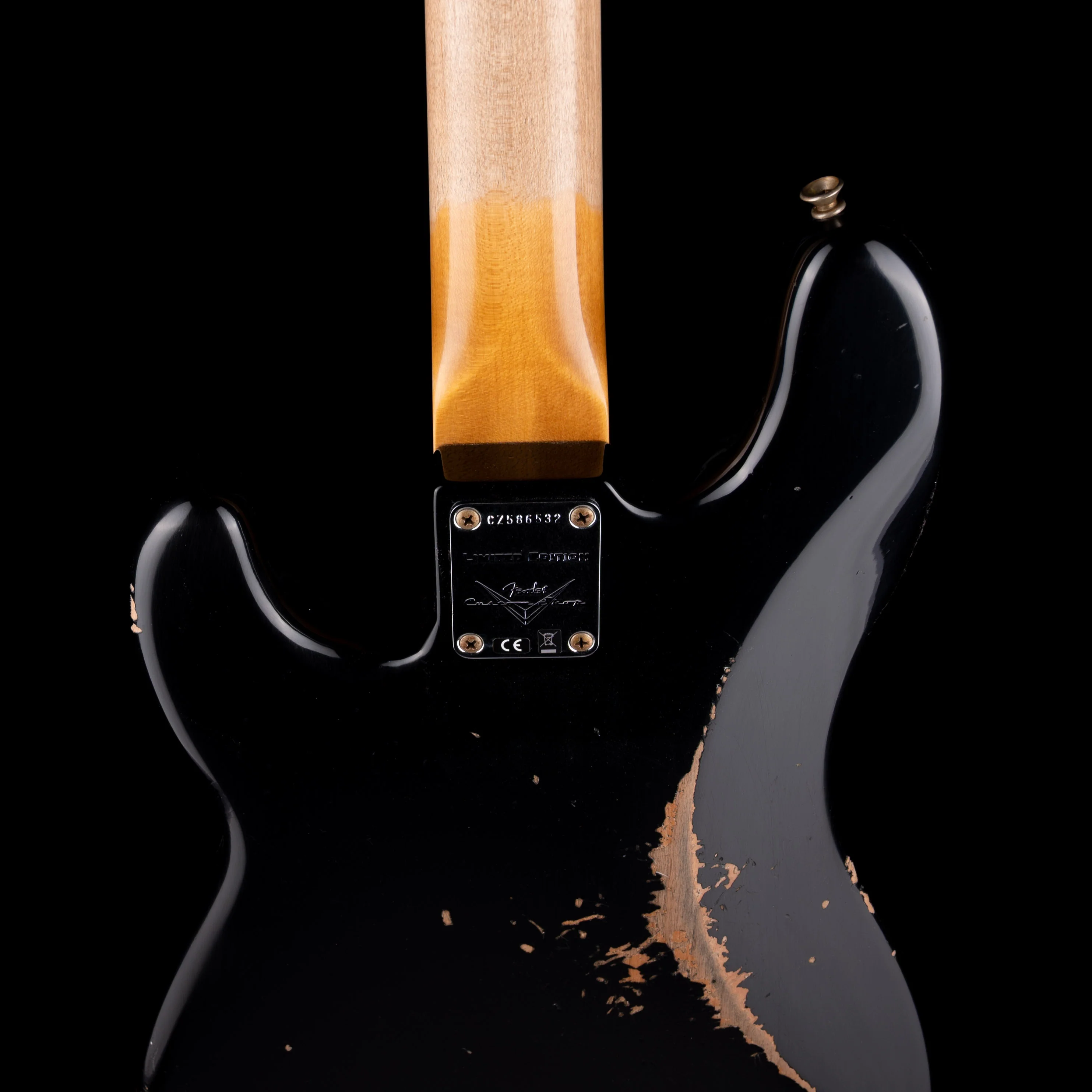 Fender Custom Shop 1962 Precision Bass Relic Aged Black - Image 10