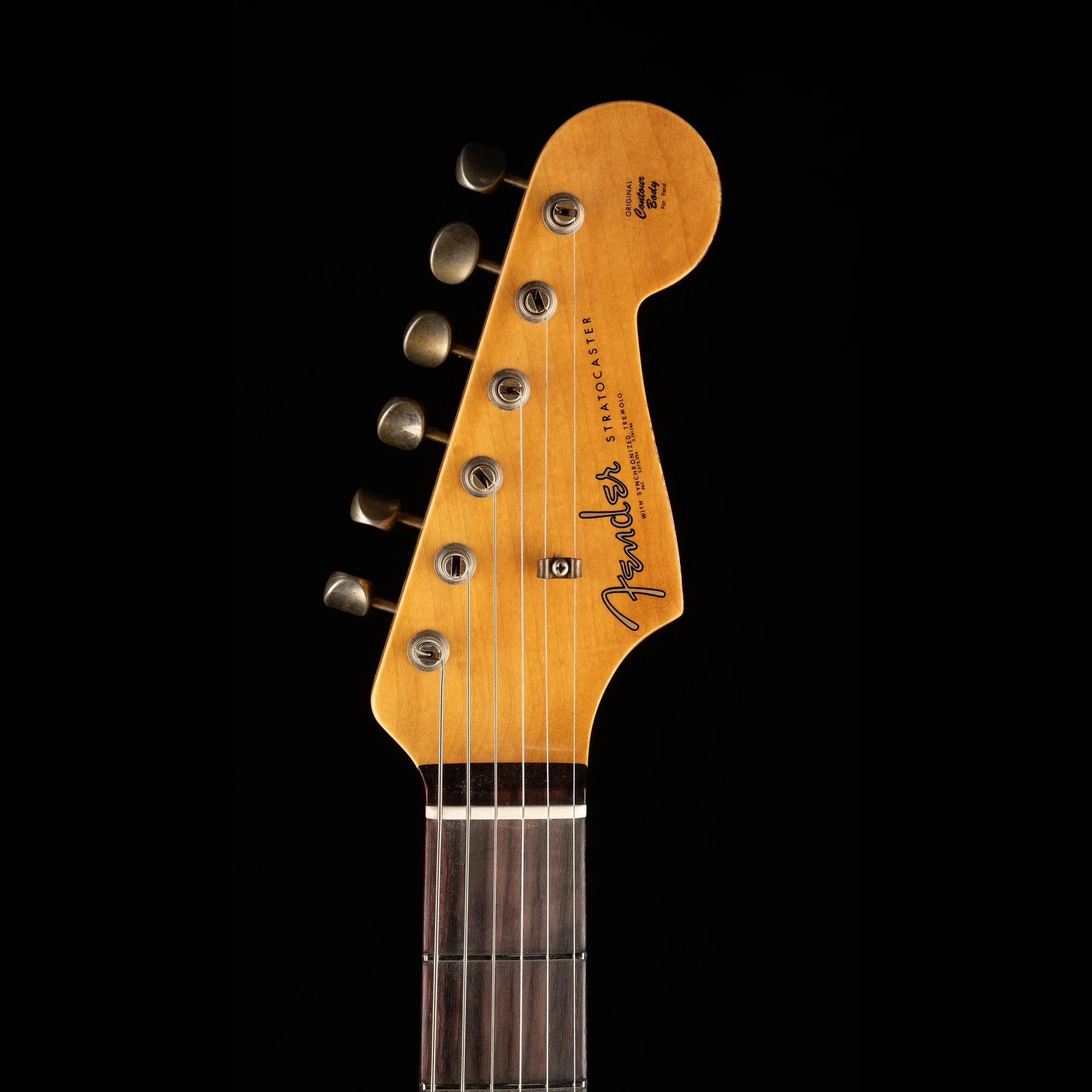 Fender Custom Shop 1962 Stratocaster Heavy Relic Charcoal Frost Metallic over Sherwood Green Metallic - Image 14