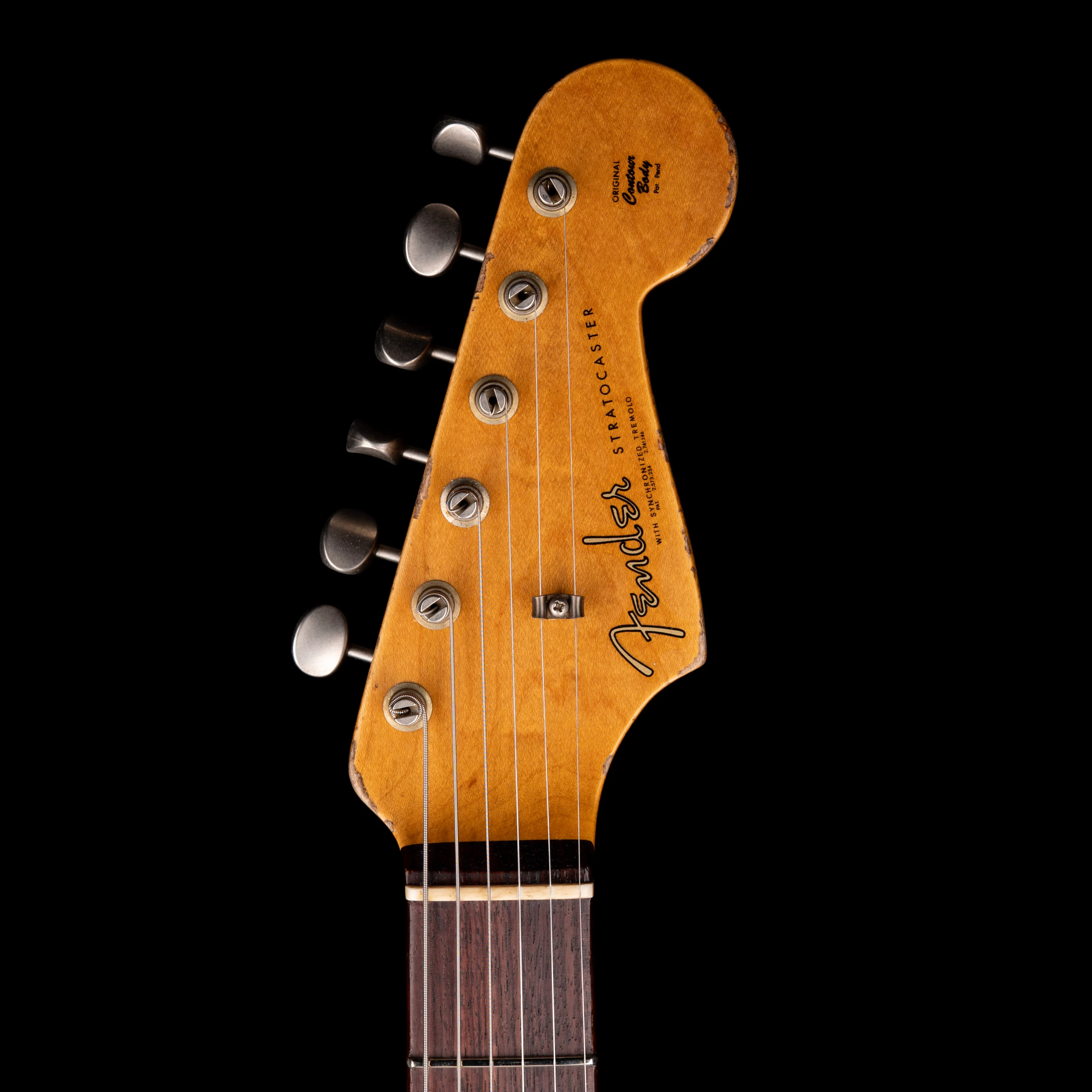 Fender Custom Shop 1962 Stratocaster Heavy Relic Sherwood Green Metallic Over Charcoal Frost Metallic - Image 12