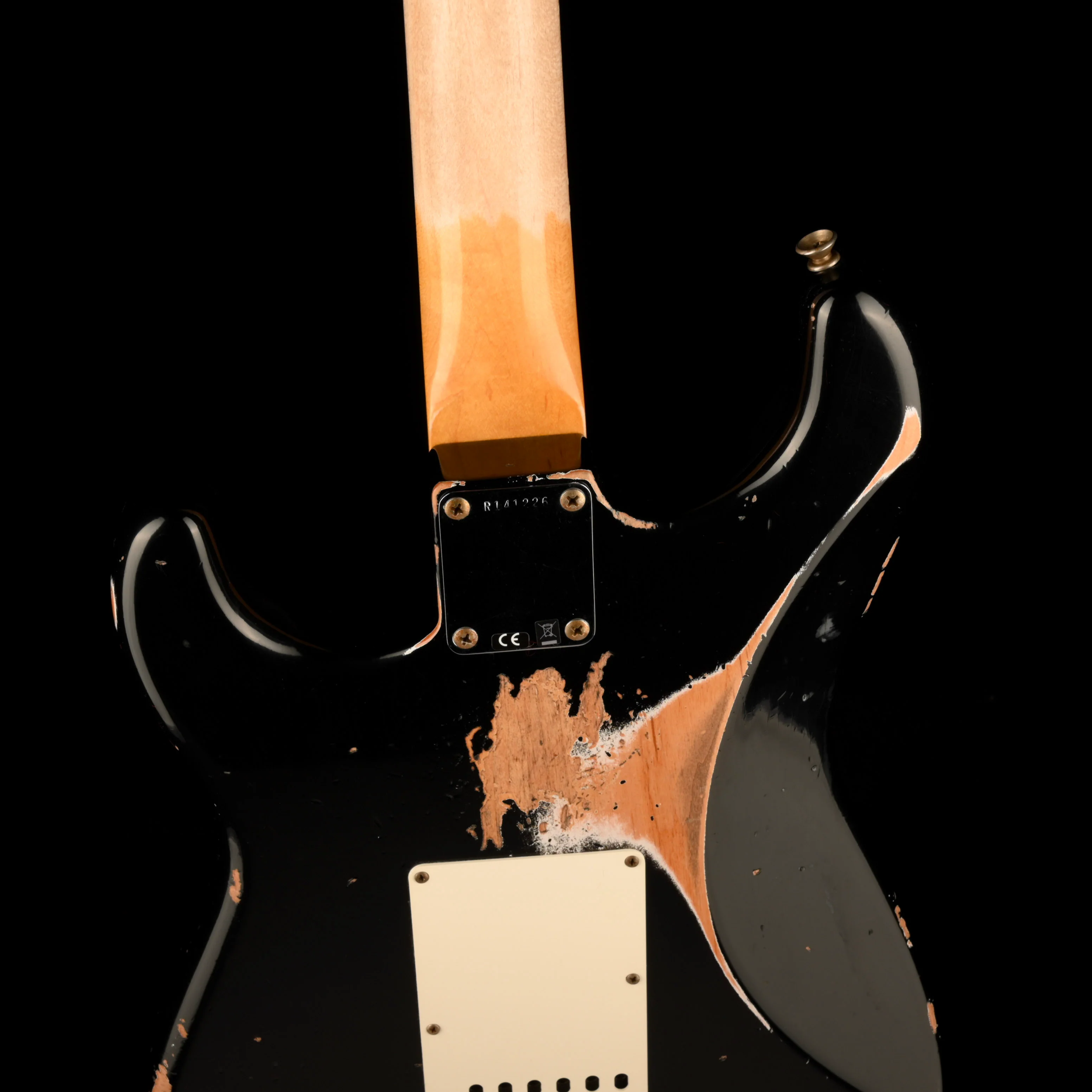 Fender Custom Shop 1962 Stratocaster HSS Heavy Relic Black - Image 11