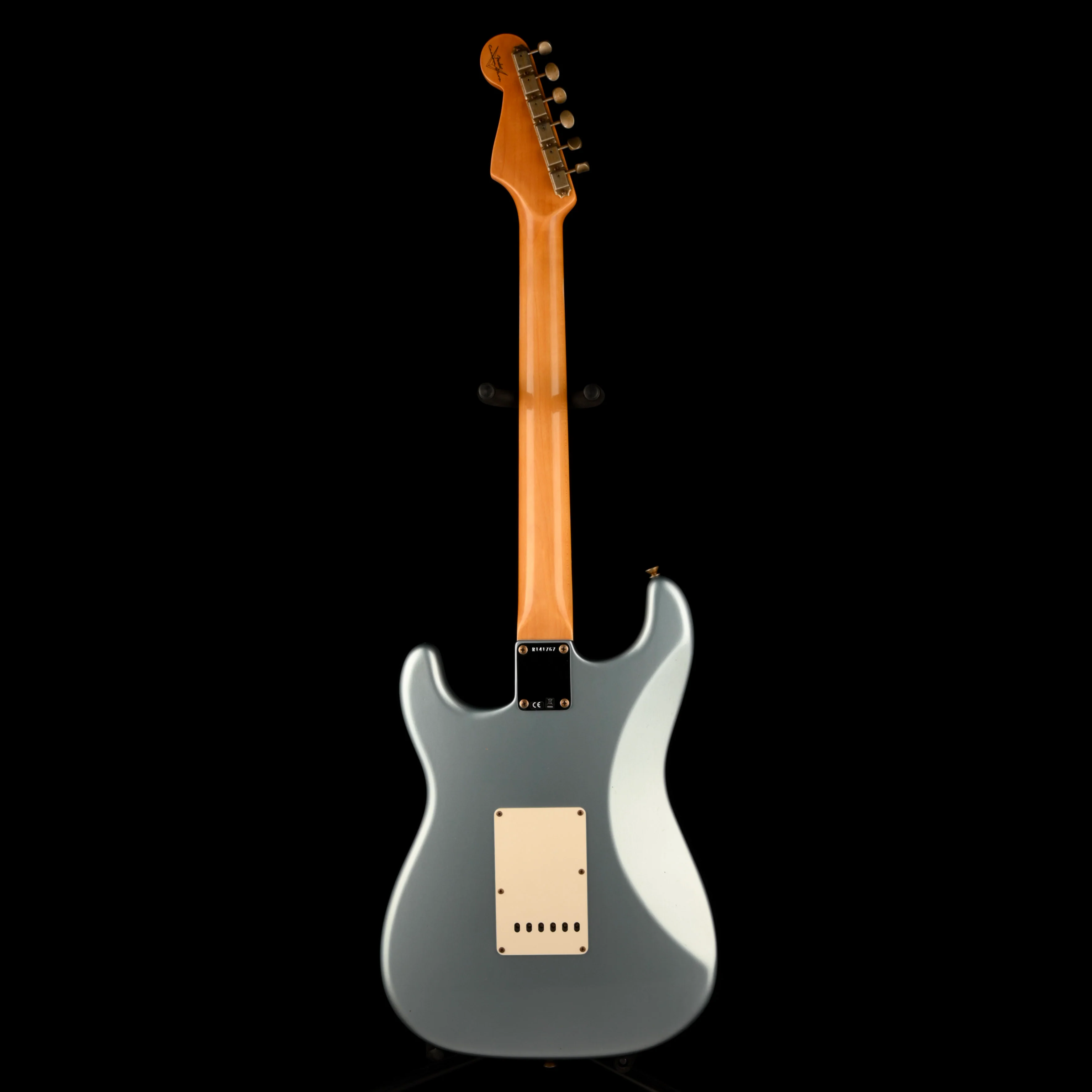 Fender Custom Shop 1962 Stratocaster HSS Journeyman Relic Blue Ice Metallic - Image 9