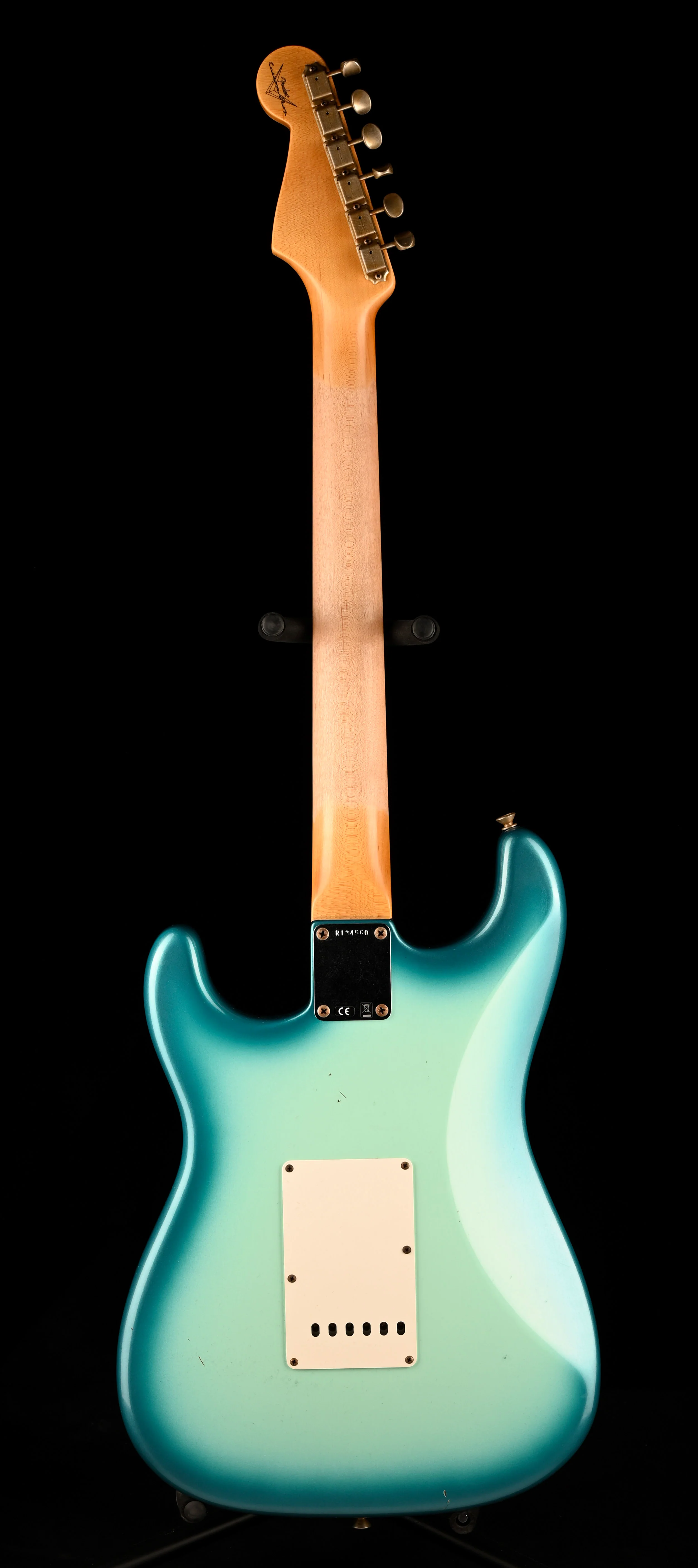 Fender Custom Shop 1962 Stratocaster Journeyman Relic Surf Blue Burst - Image 14