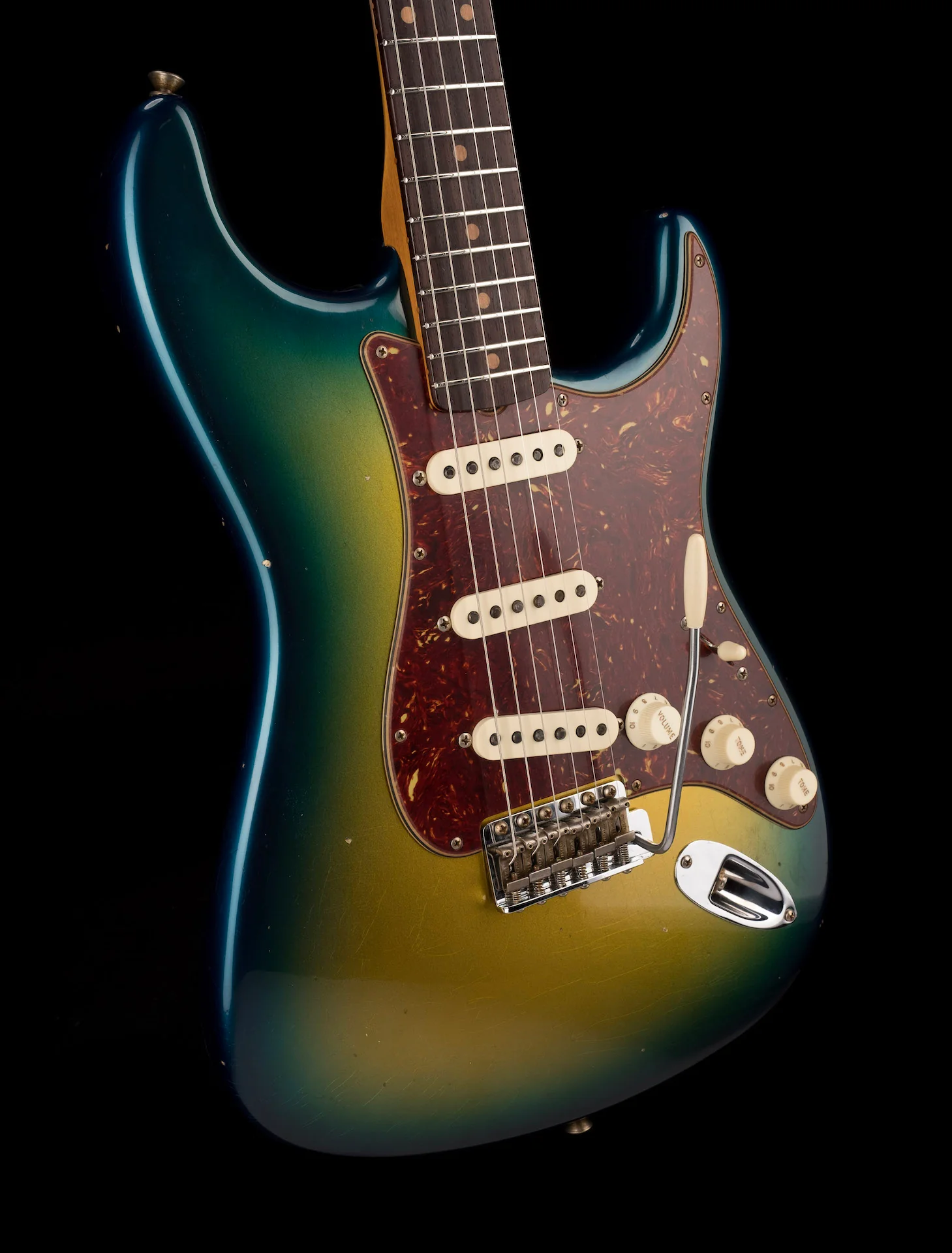 Fender Custom Shop 1962 Stratocaster Journeyman Relic Surf Green Burst - Image 10