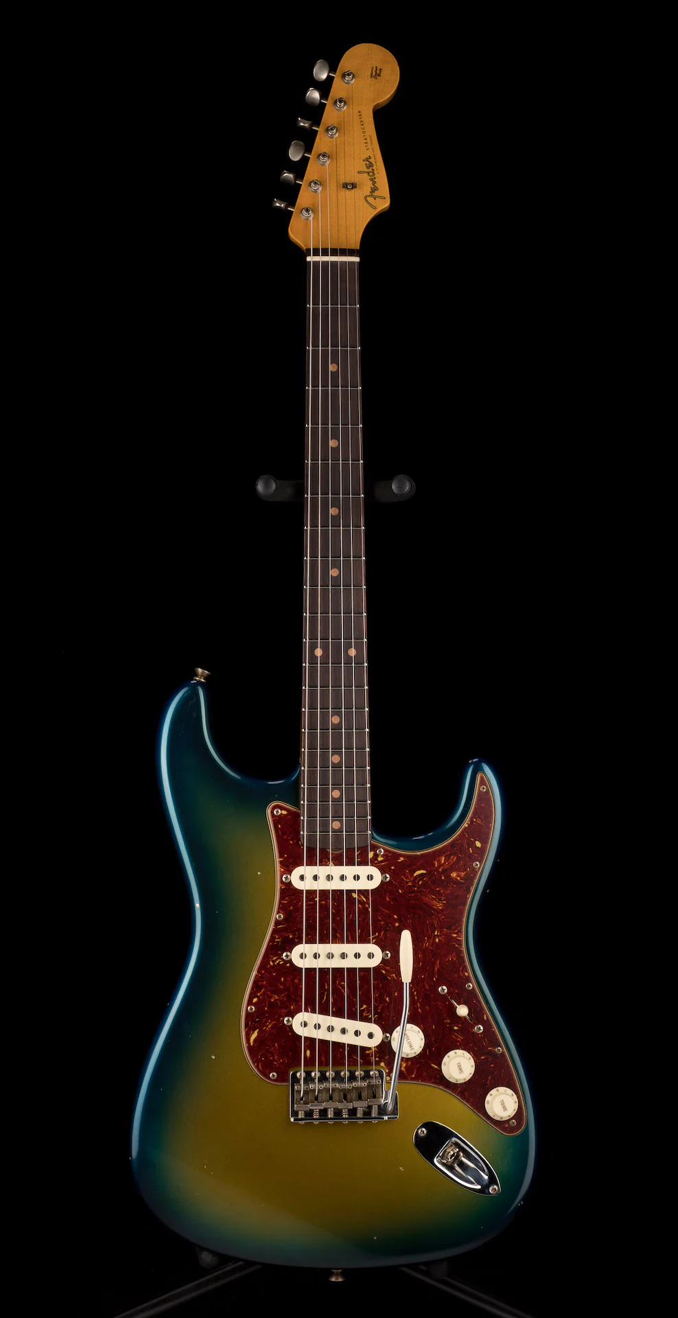 Fender Custom Shop 1962 Stratocaster Journeyman Relic Surf Green Burst - Image 2