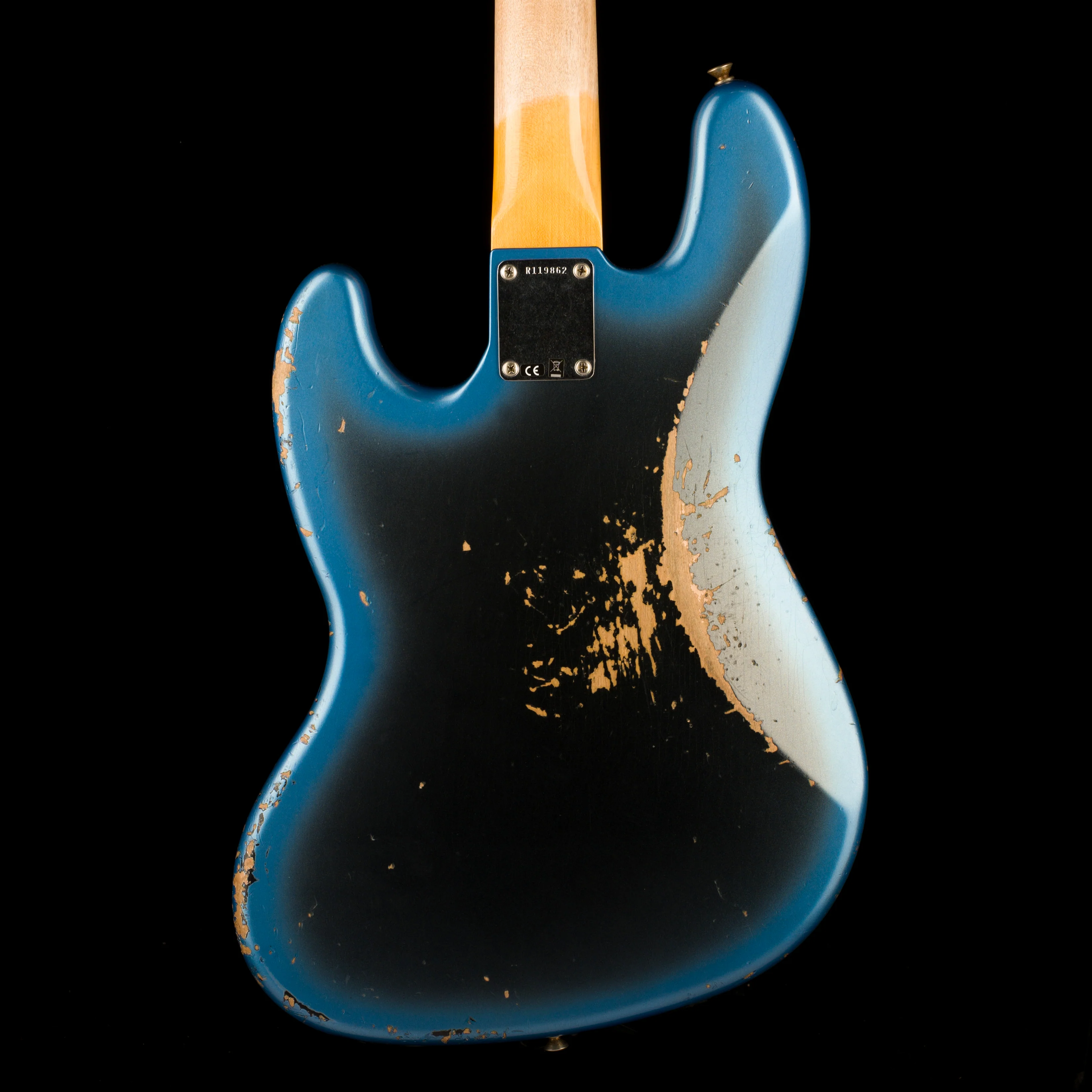 Fender Custom Shop 1963 Jazz Bass Heavy Relic Dark Night Truetone Color Set - Image 12